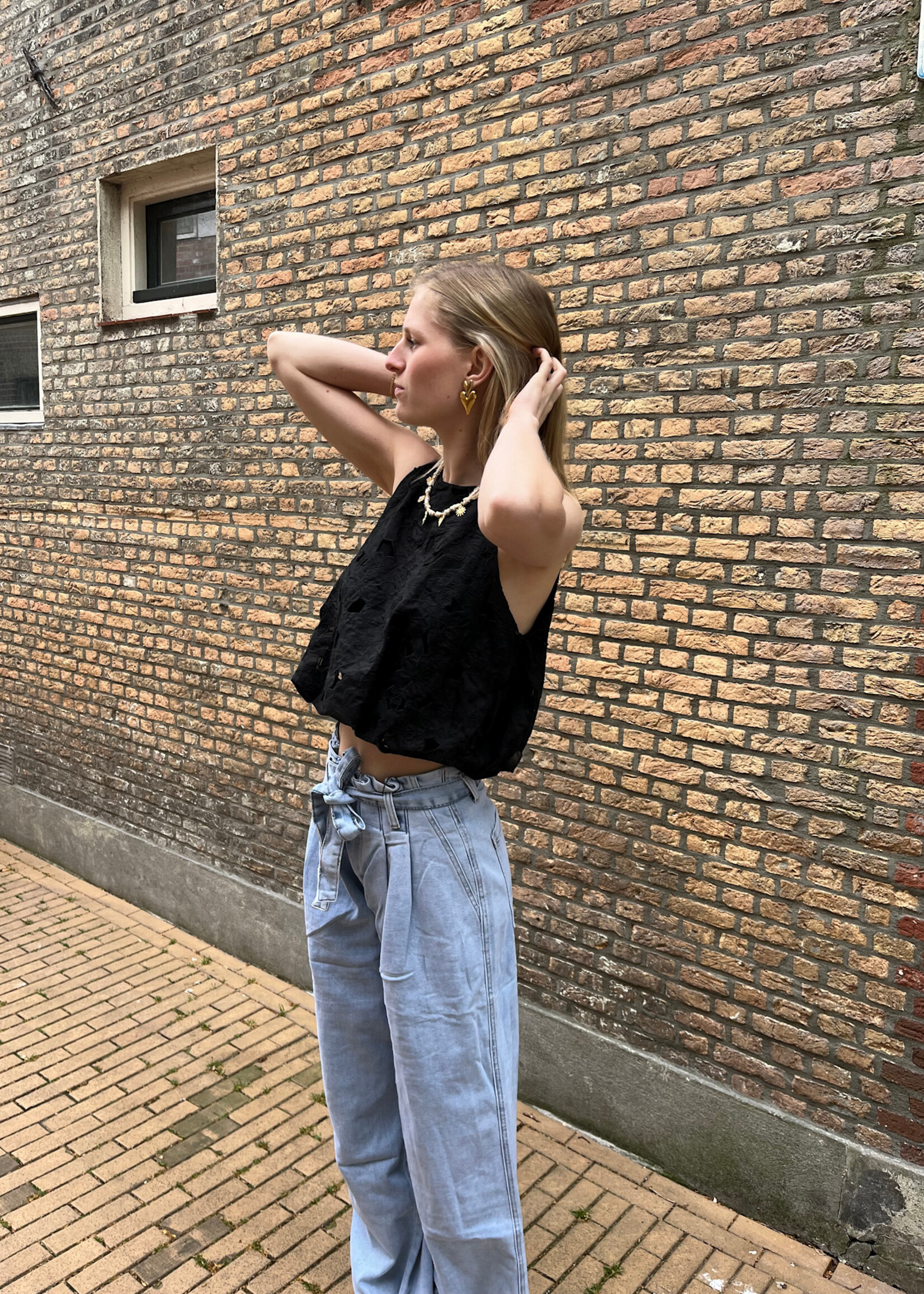 Flo Boutique Top Do Black