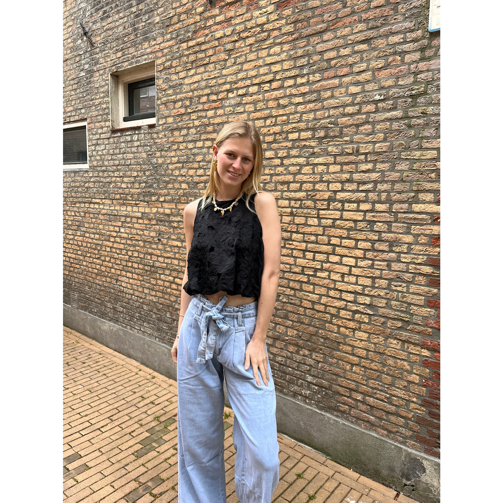 Flo Boutique Top Do Black
