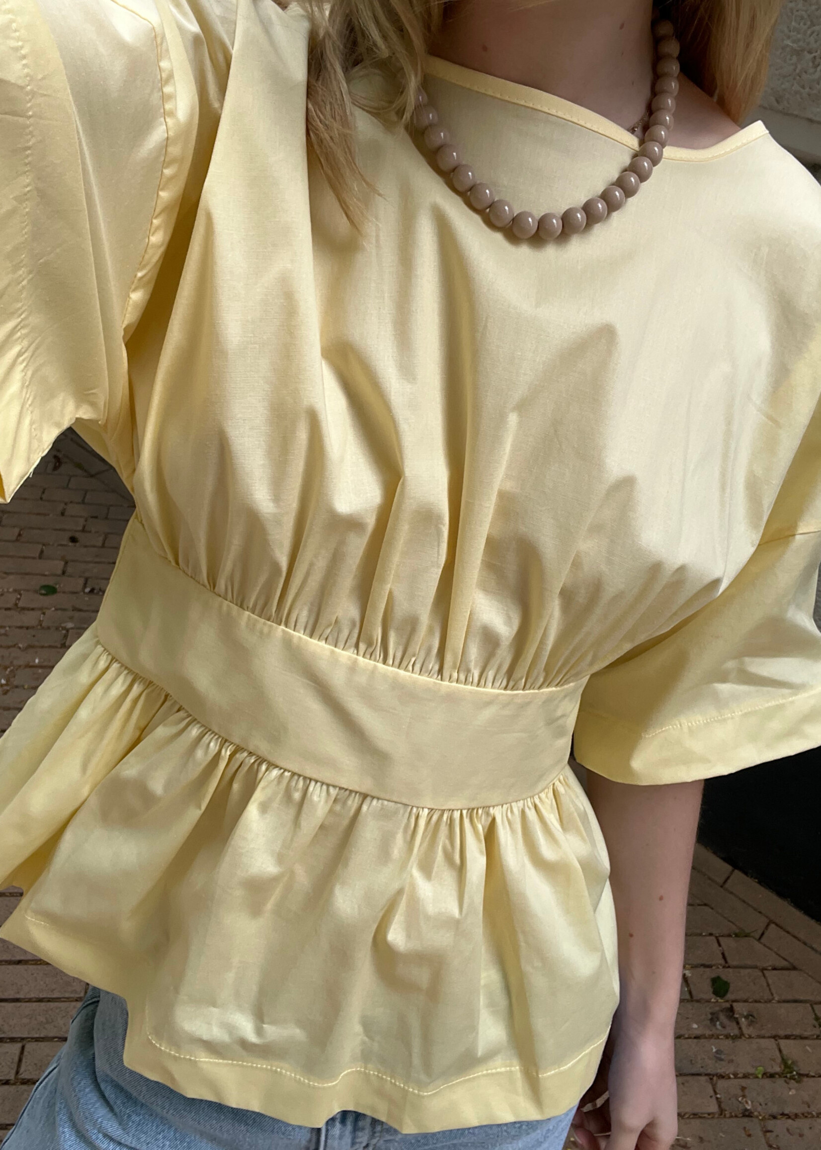 Flo Boutique Top Rox Yellow