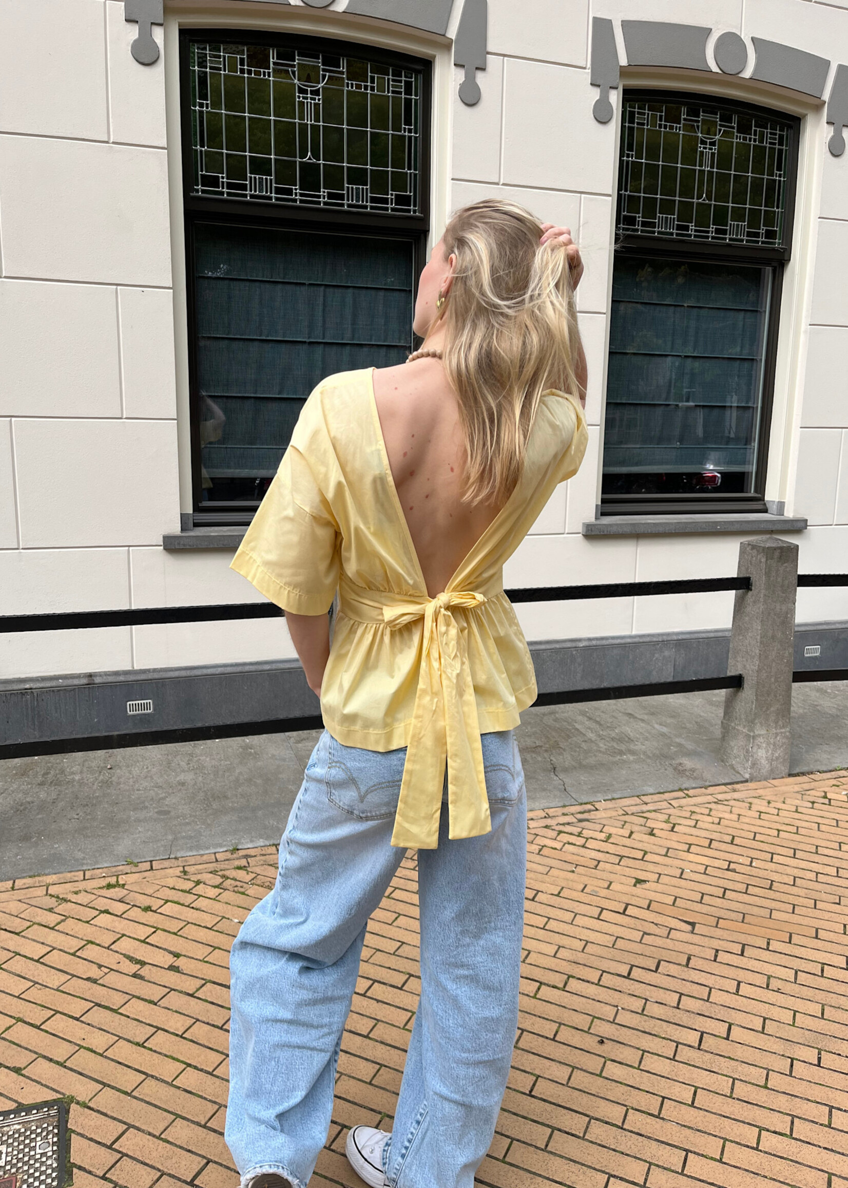 Flo Boutique Top Rox Yellow