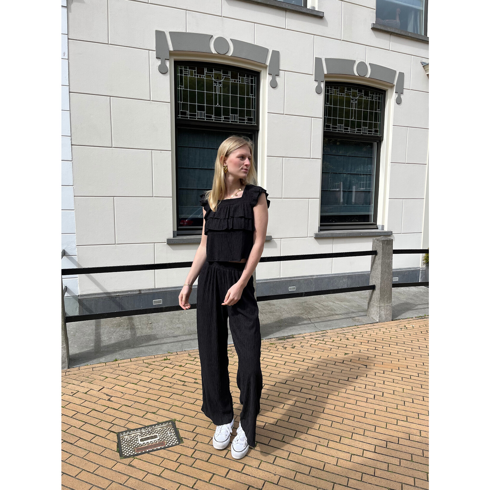 Flo Boutique Top Juul Black