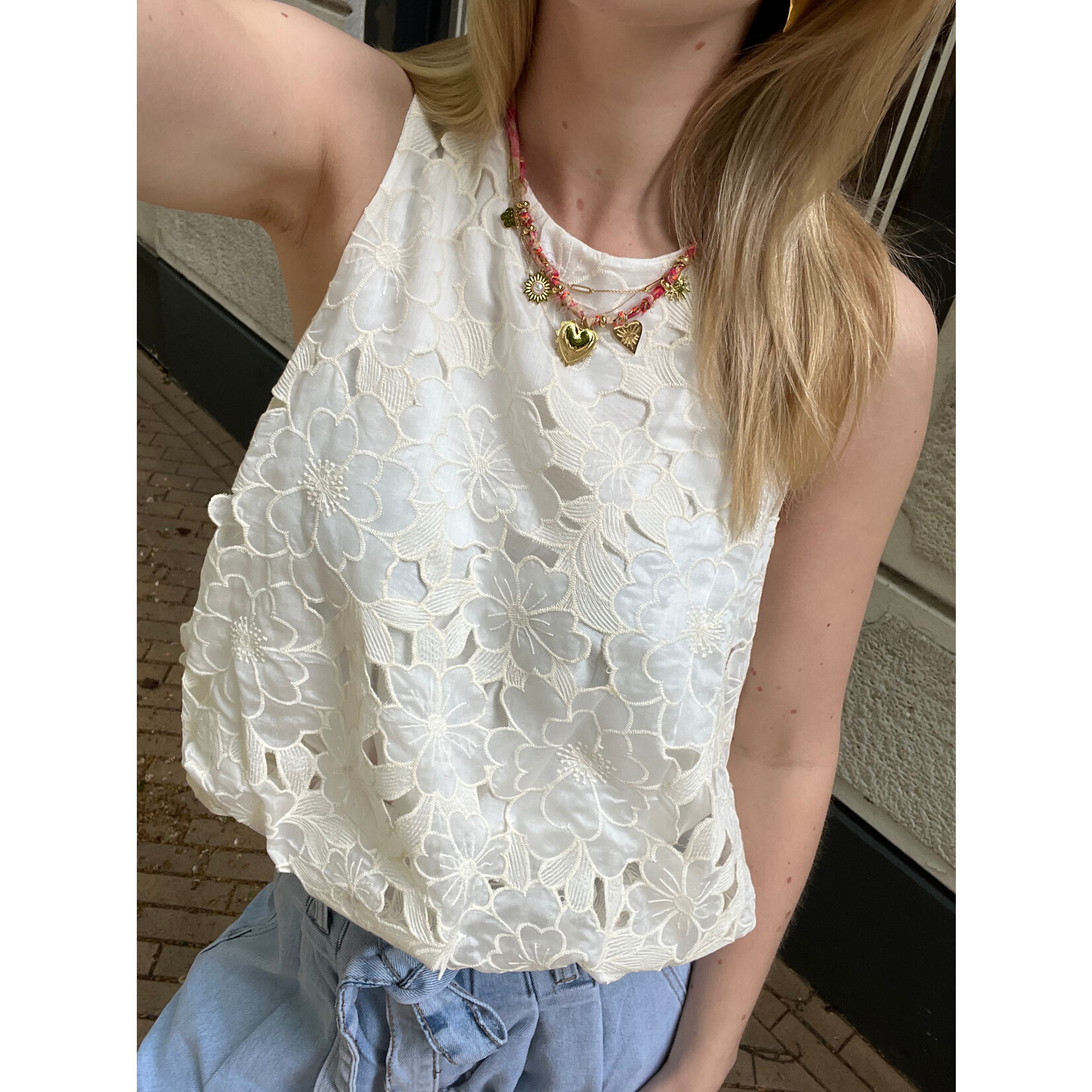 Flo Boutique Top Do White