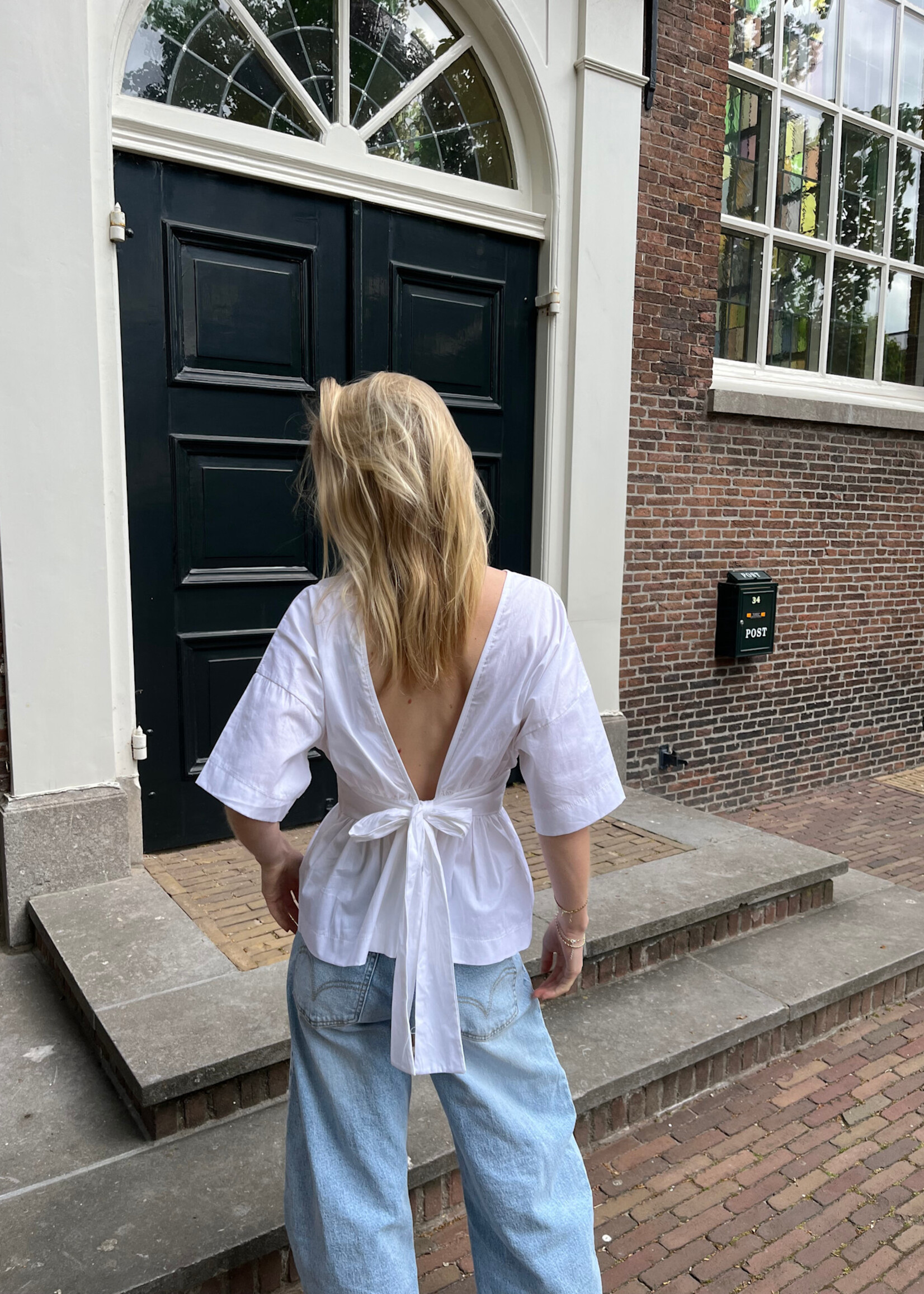 Flo Boutique Top Rox White