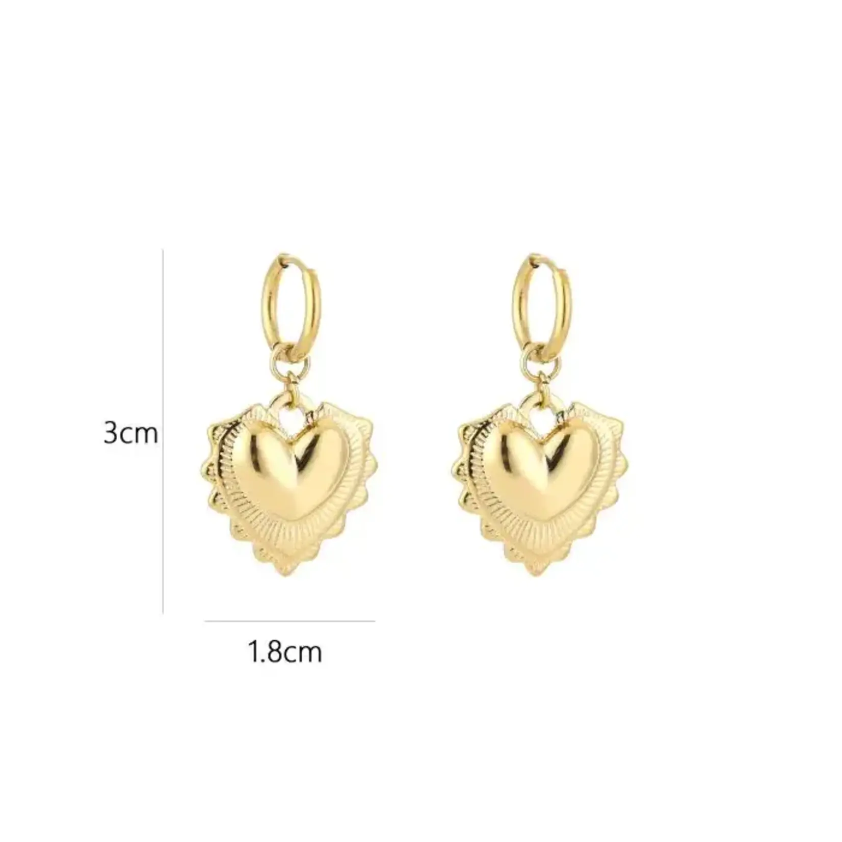 Flo Boutique Oorbellen London Love