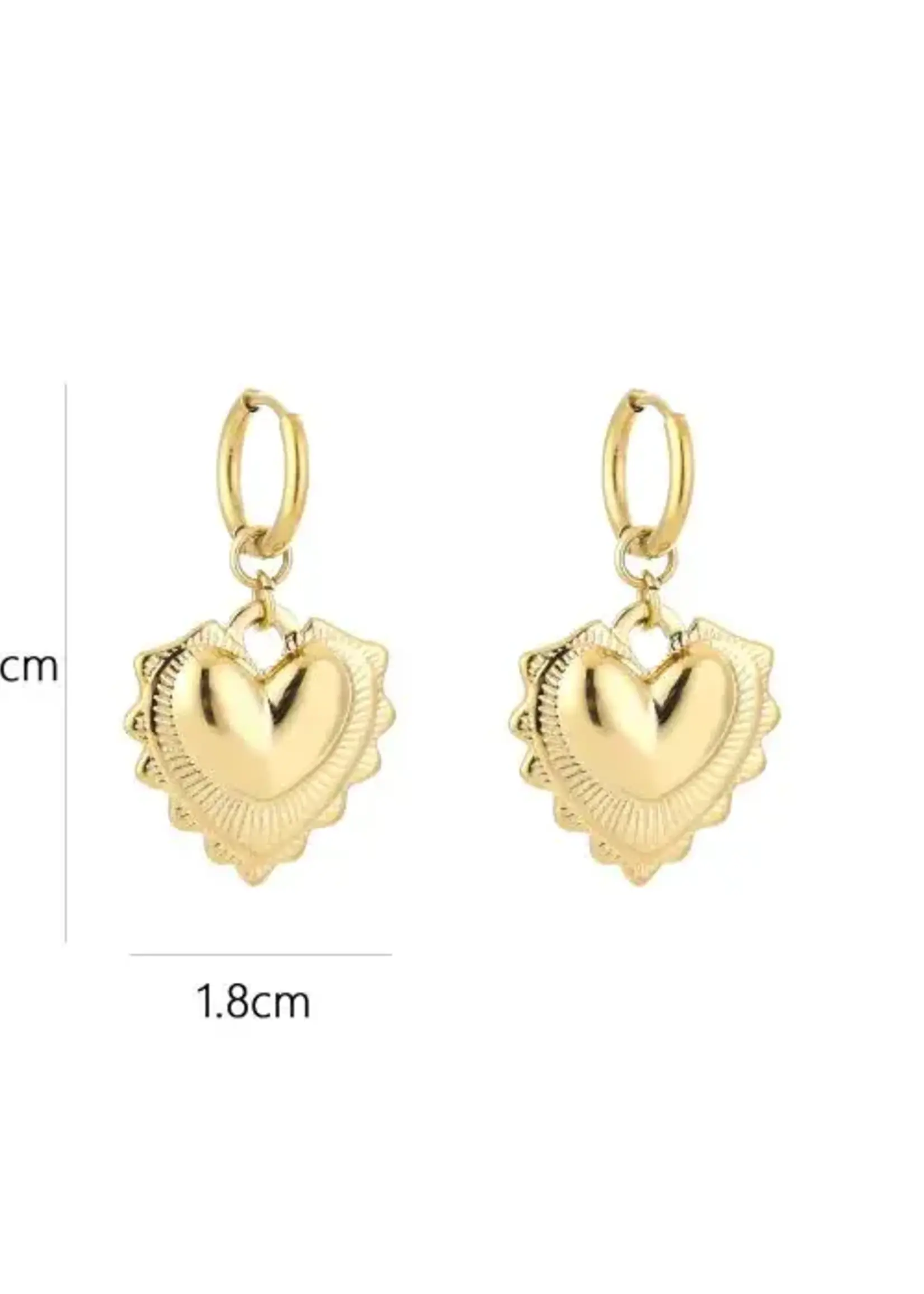 Flo Boutique Oorbellen London Love