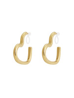 Flo Boutique Heart Clip oorbellen