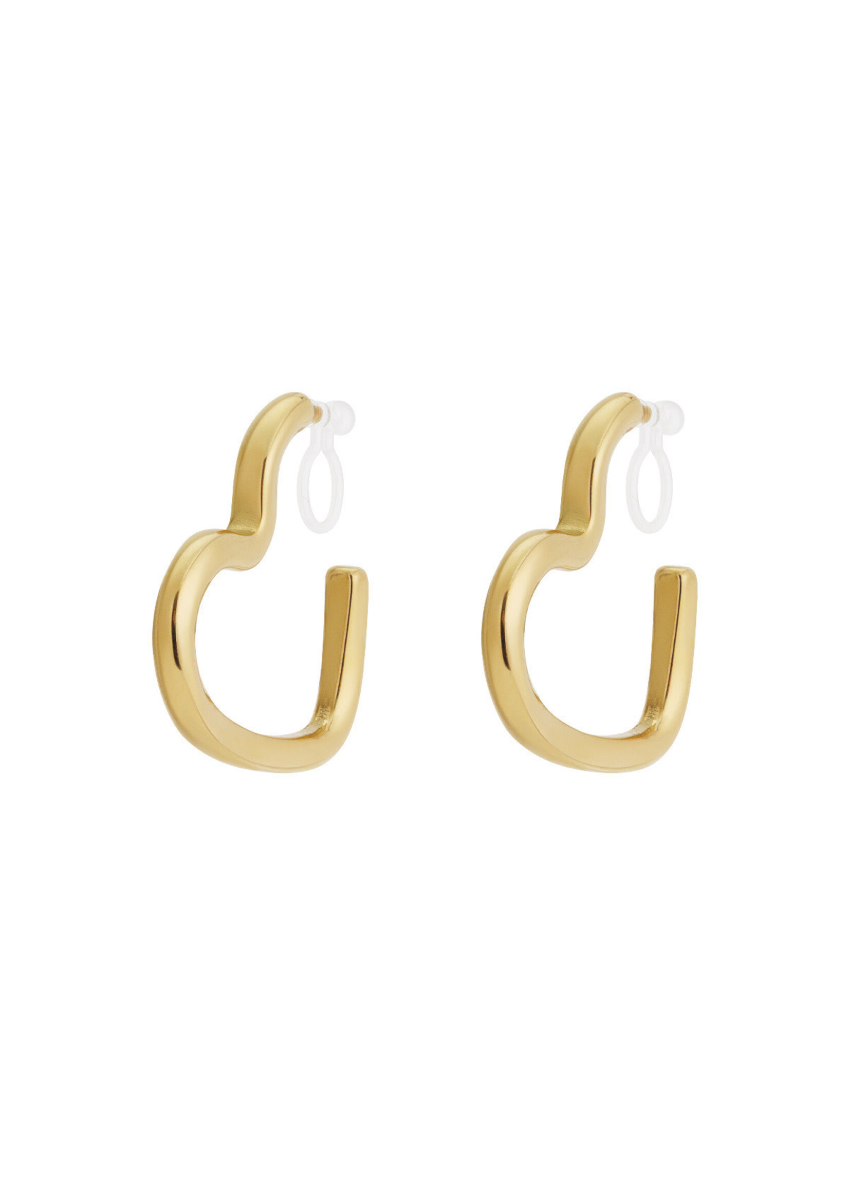 Flo Boutique Heart Clip oorbellen