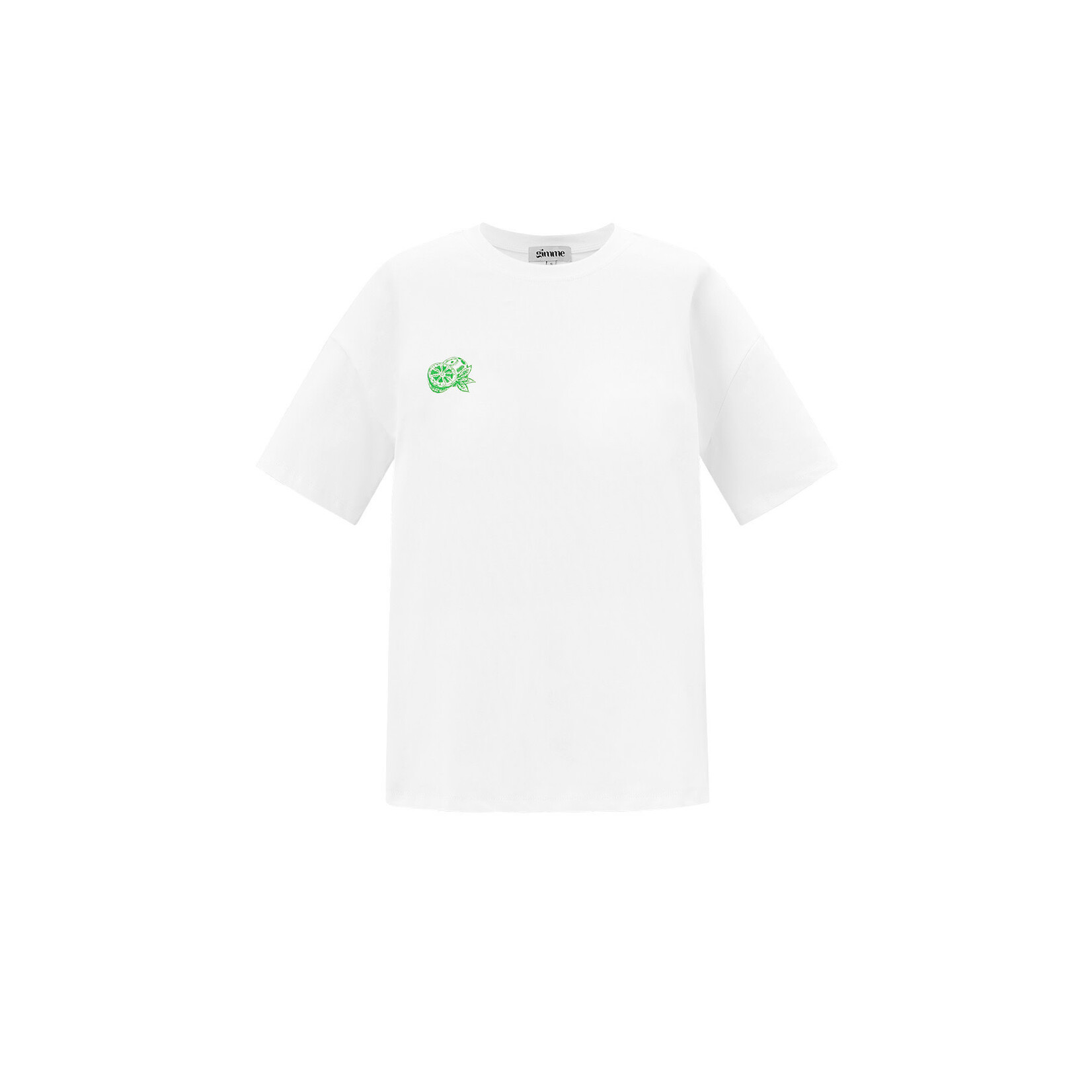 Flo Boutique T-shirt Orange Lemonade White