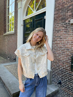 Flo Boutique Gilet Juna Beige