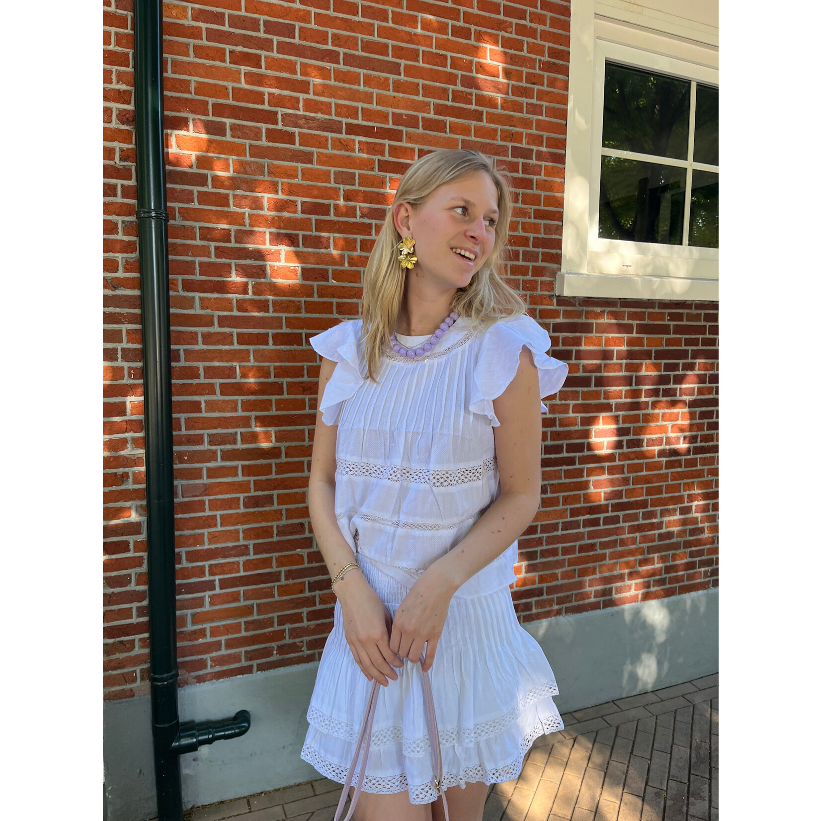 Flo Boutique Skort Sienna White