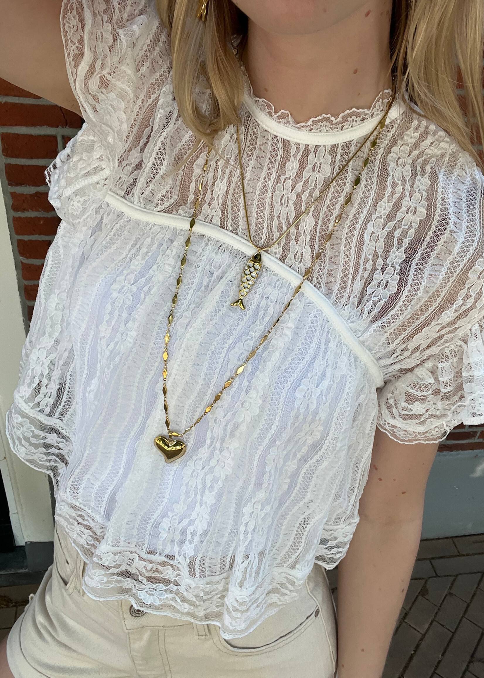 Flo Boutique Top Belle White