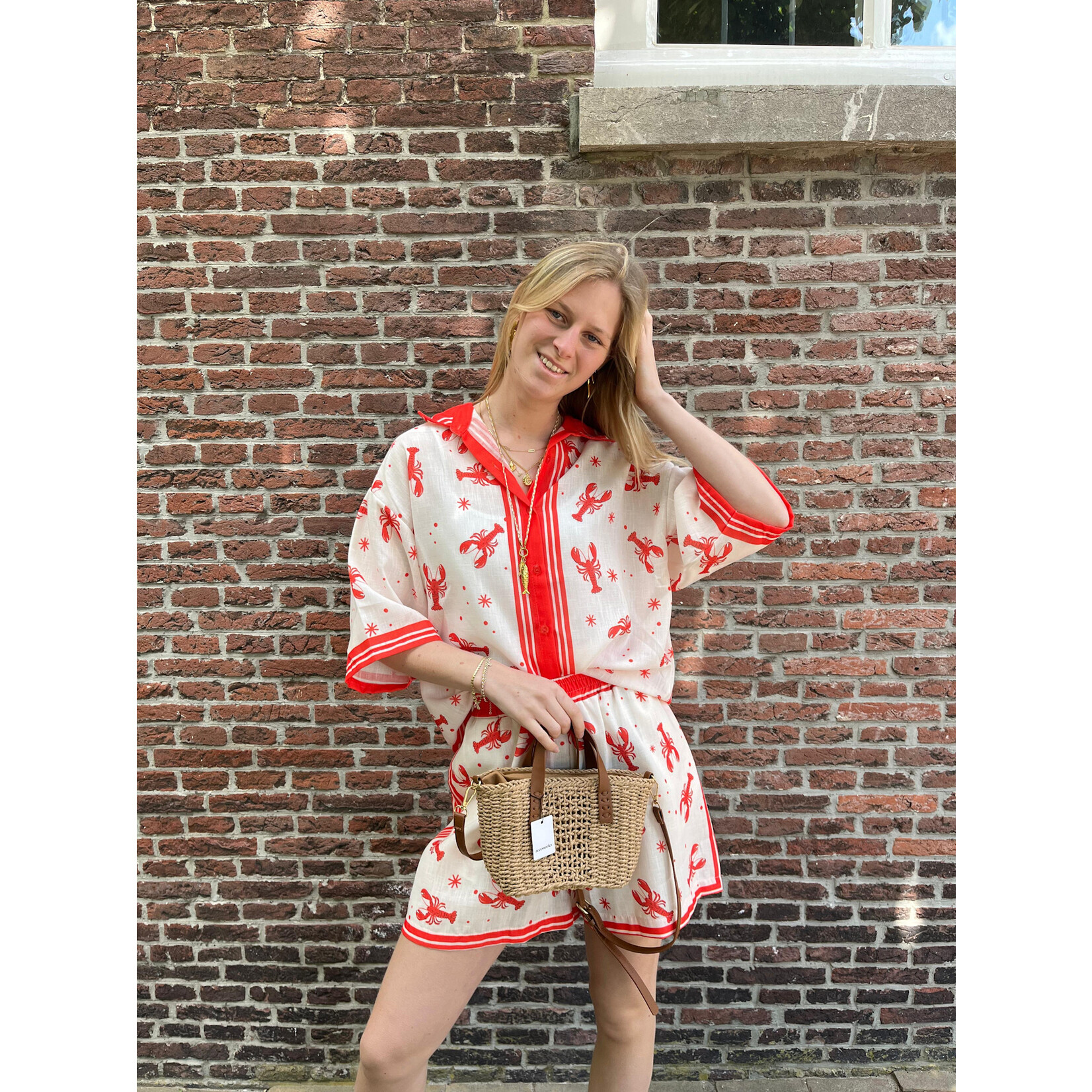 Flo Boutique Top Lobster