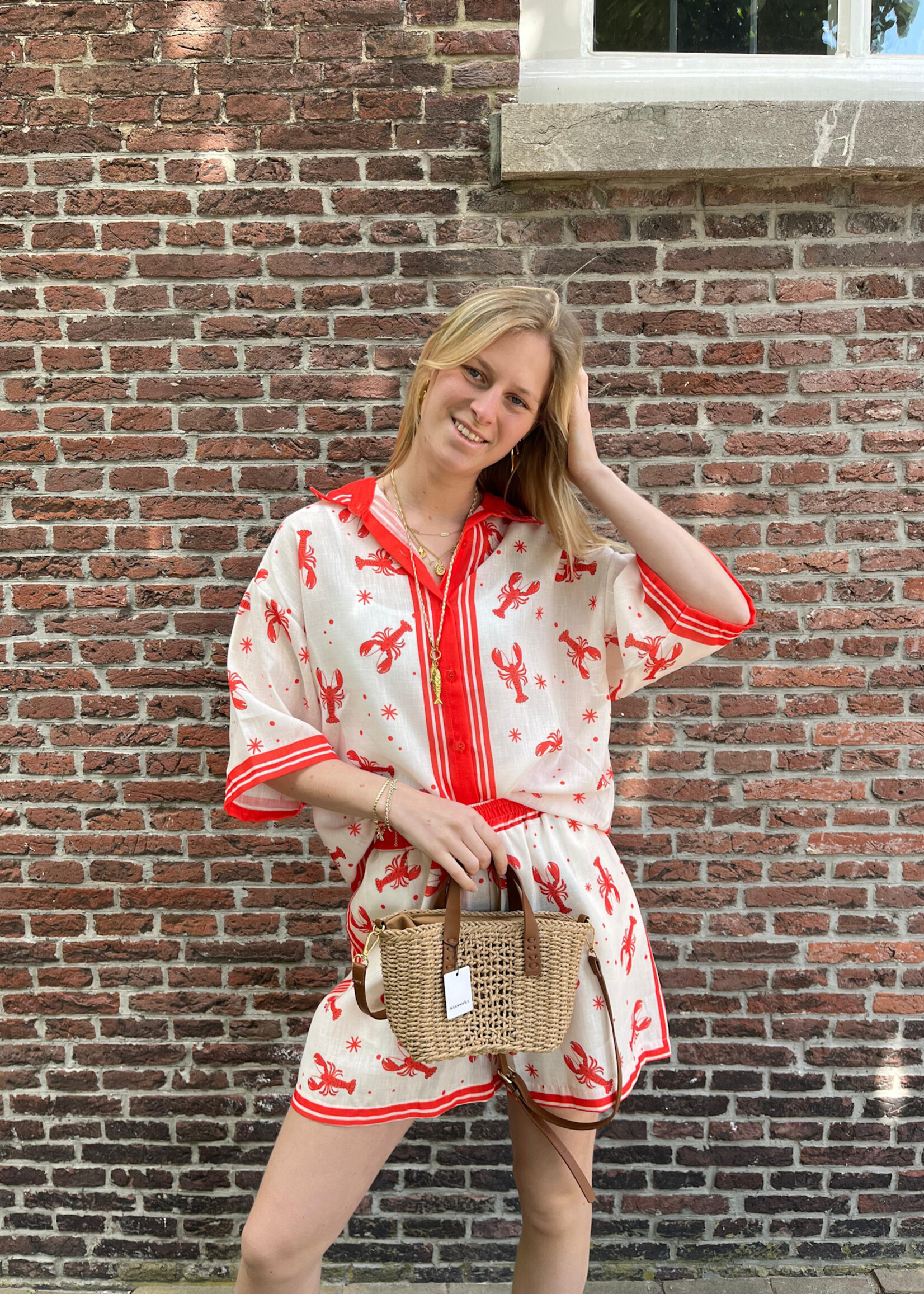 Flo Boutique Top Lobster