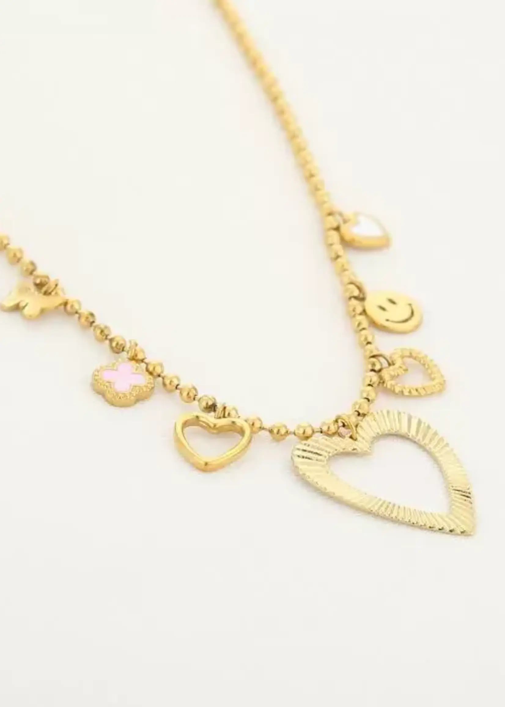 Flo Boutique Bedelketting Happy Love