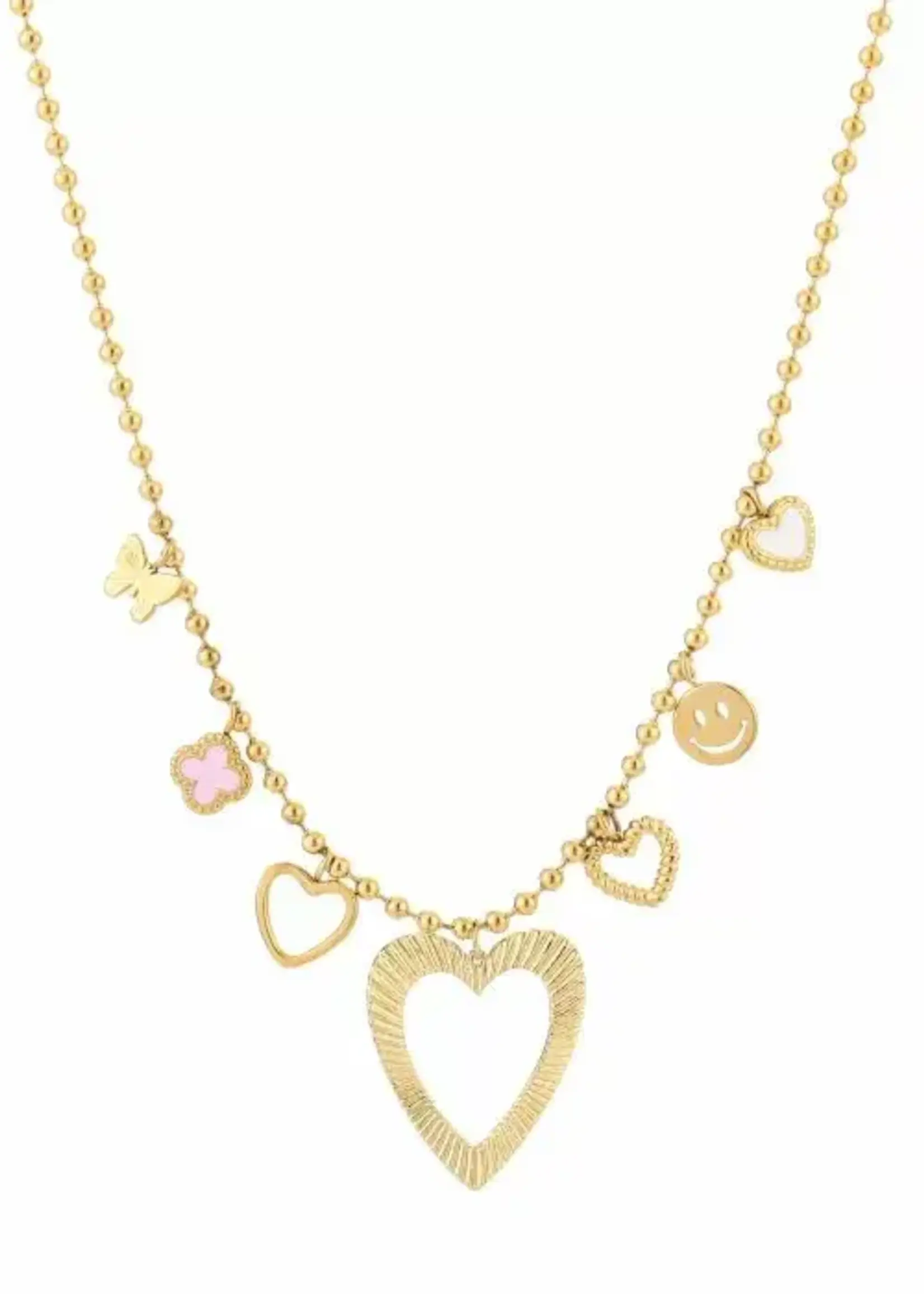 Flo Boutique Bedelketting Happy Love