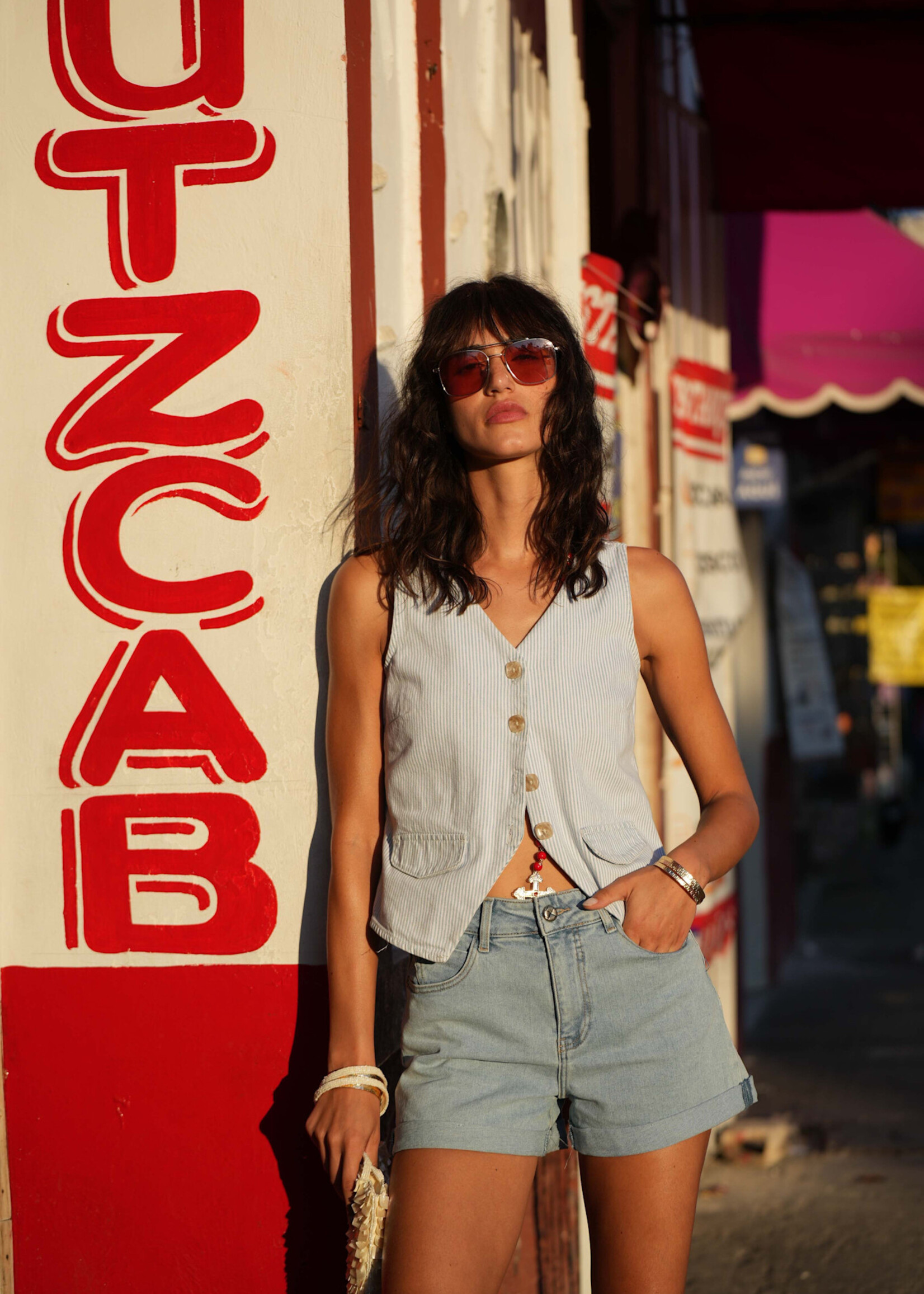 Flo Boutique Short San Blue