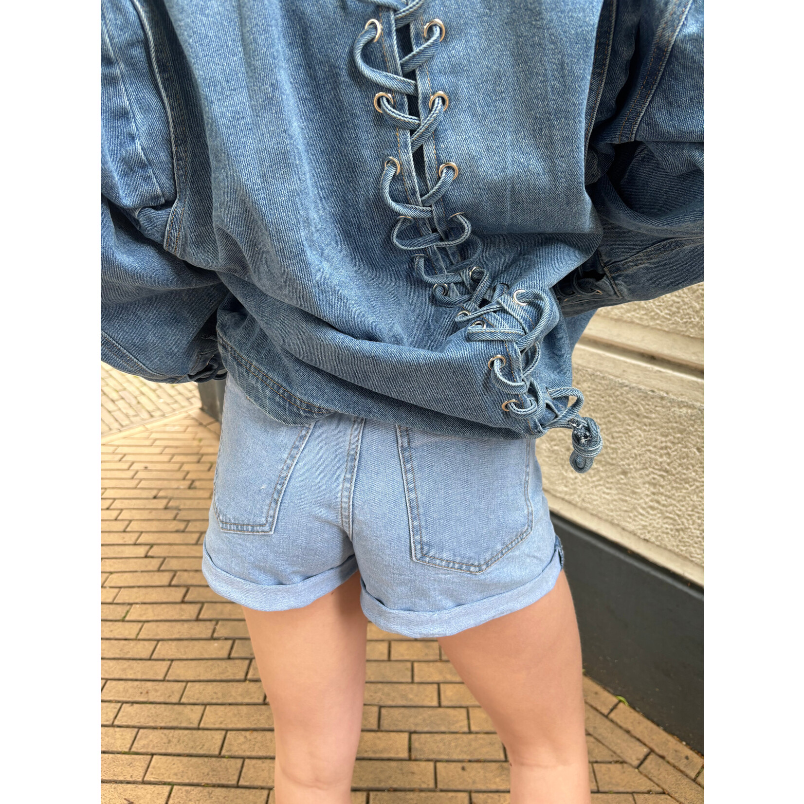 Flo Boutique Short San Blue