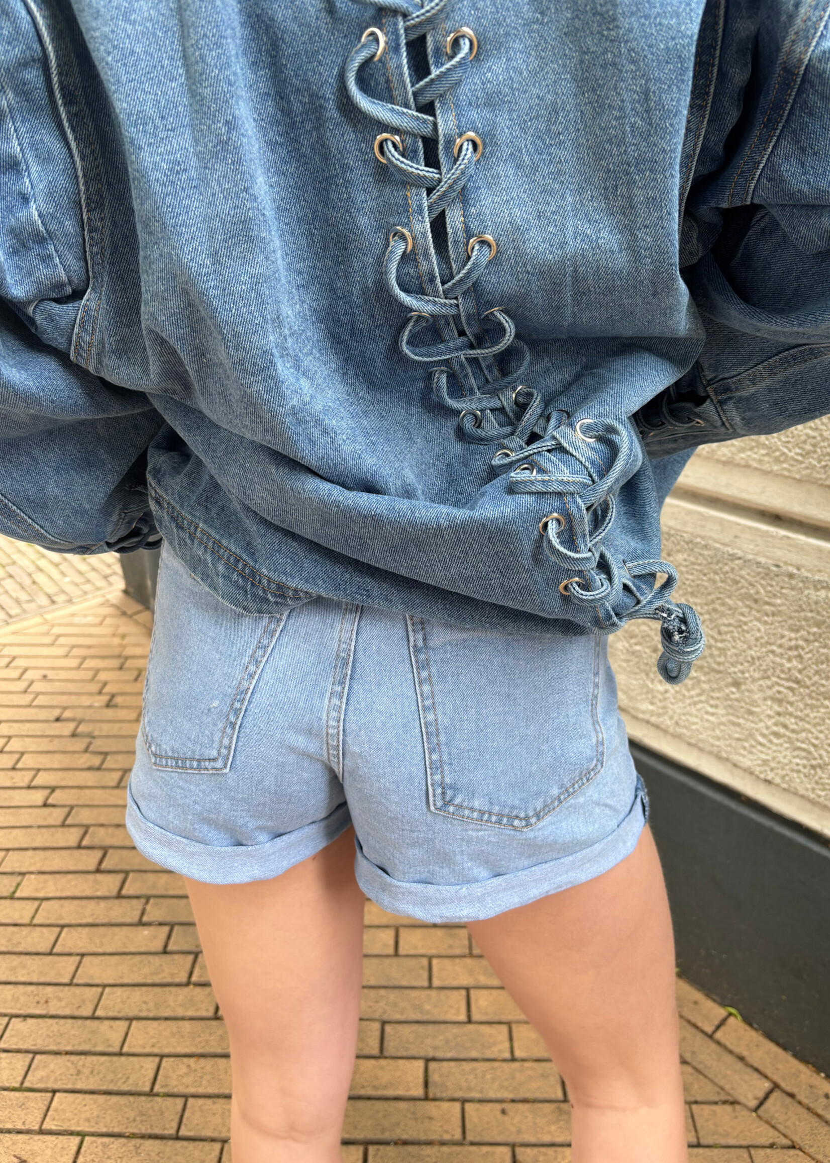 Flo Boutique Short San Blue