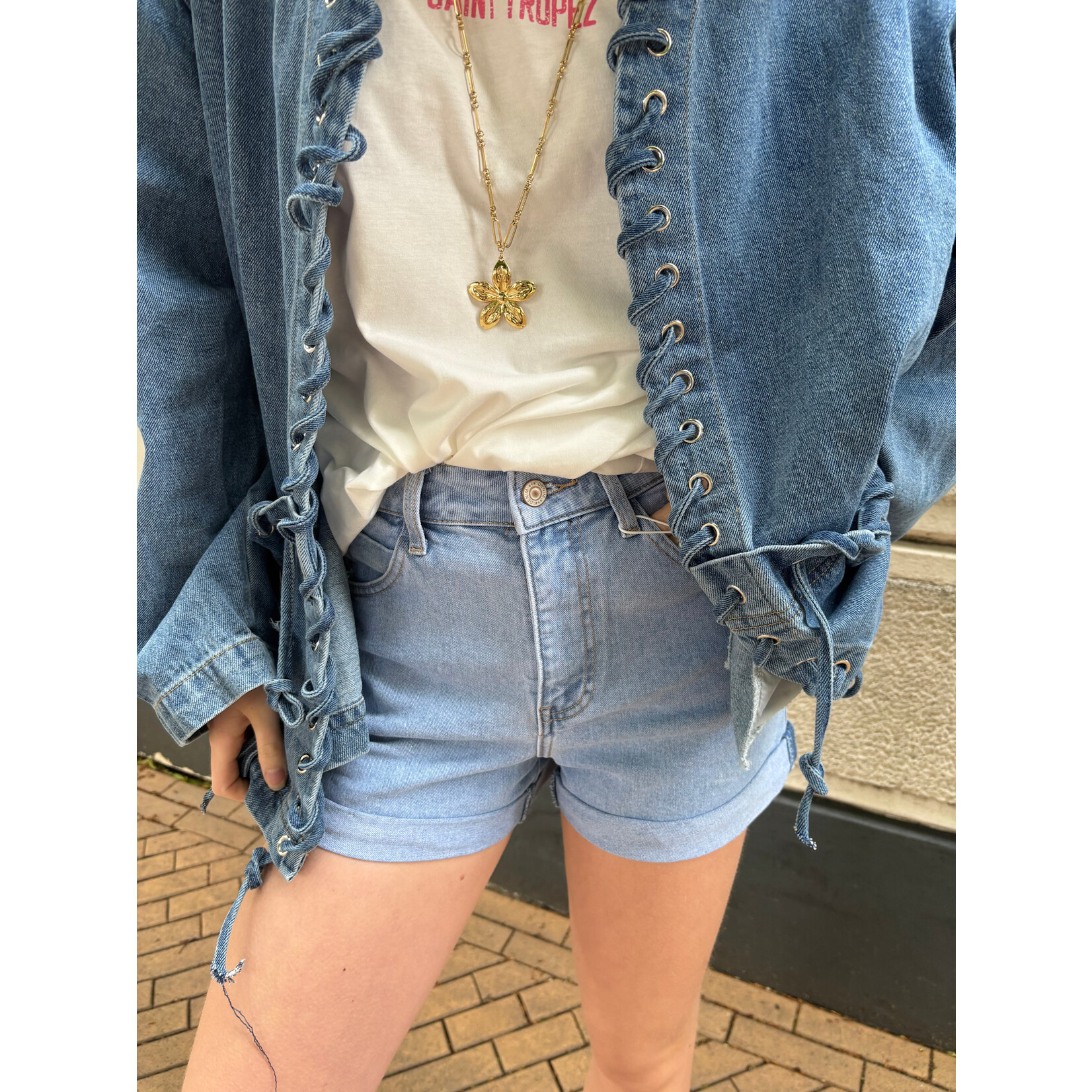 Flo Boutique Short San Blue