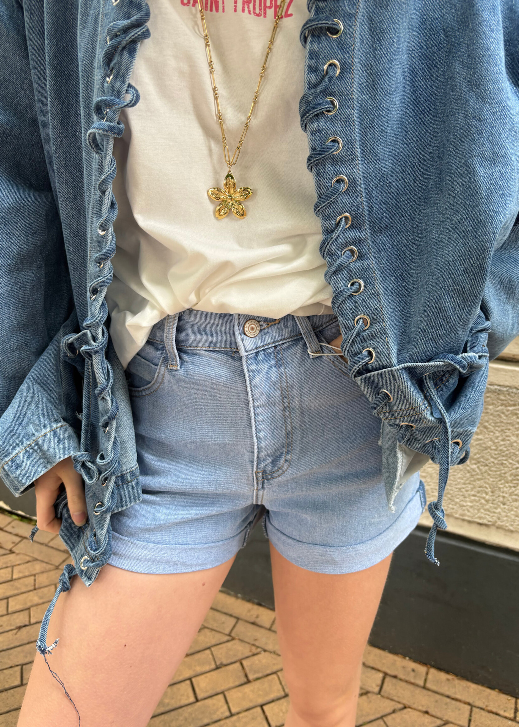 Flo Boutique Short San Blue