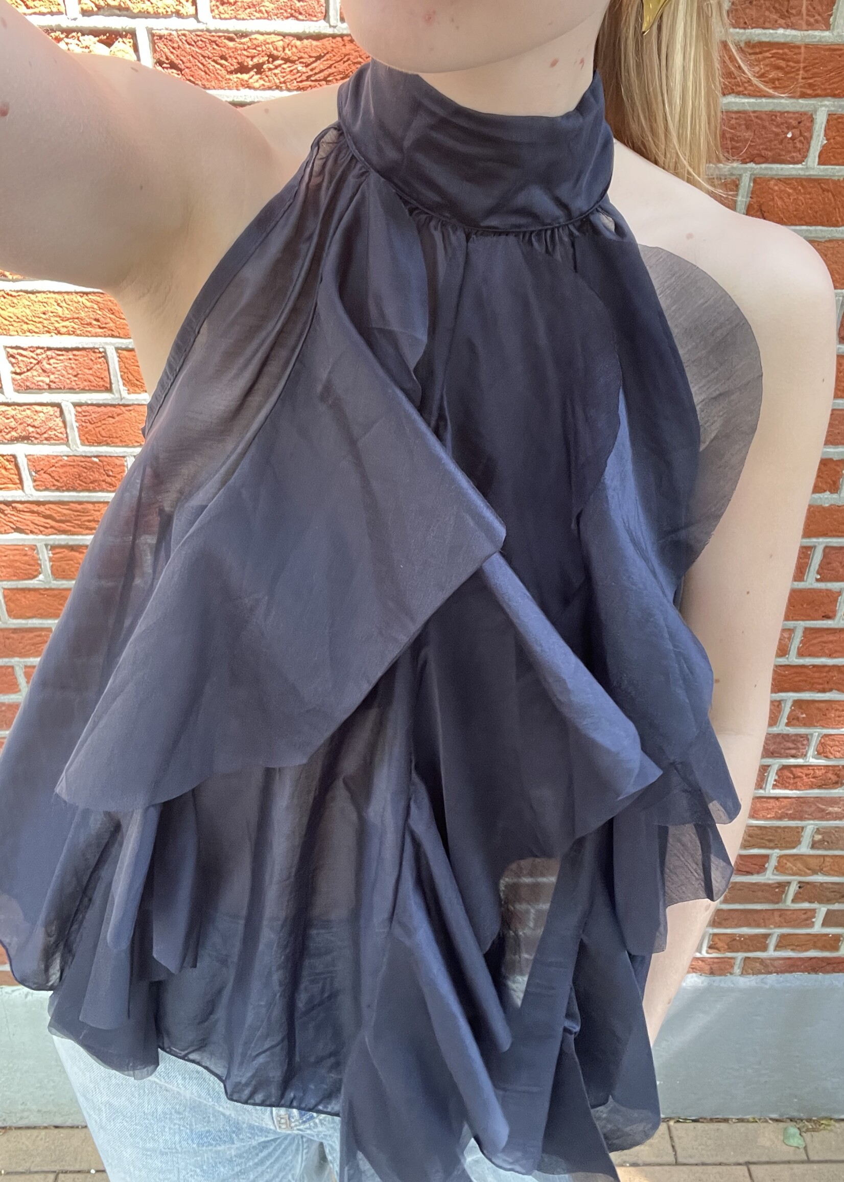 Flo Boutique Top Taylor Dark Blue