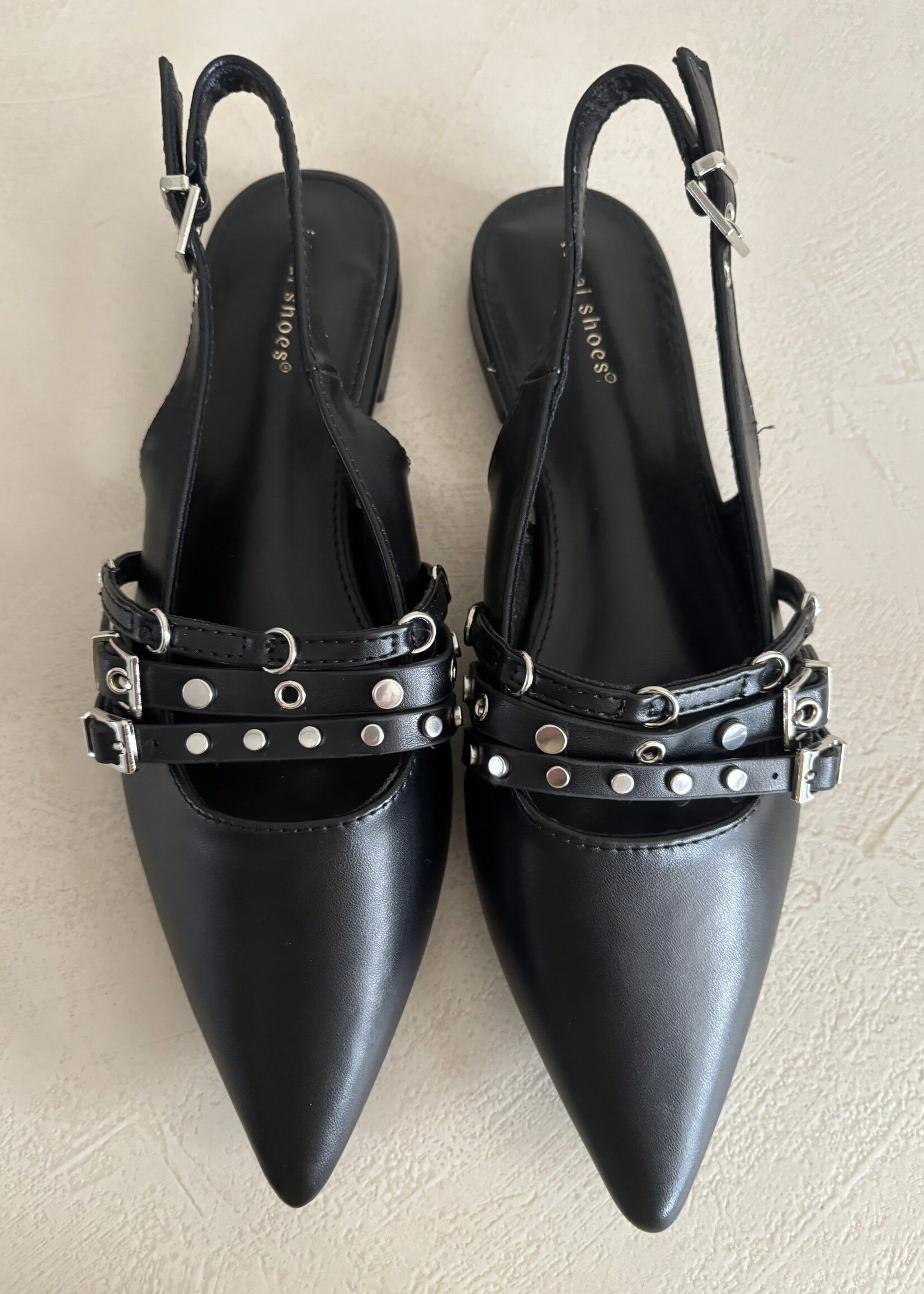 Flo Boutique Slingbacks black