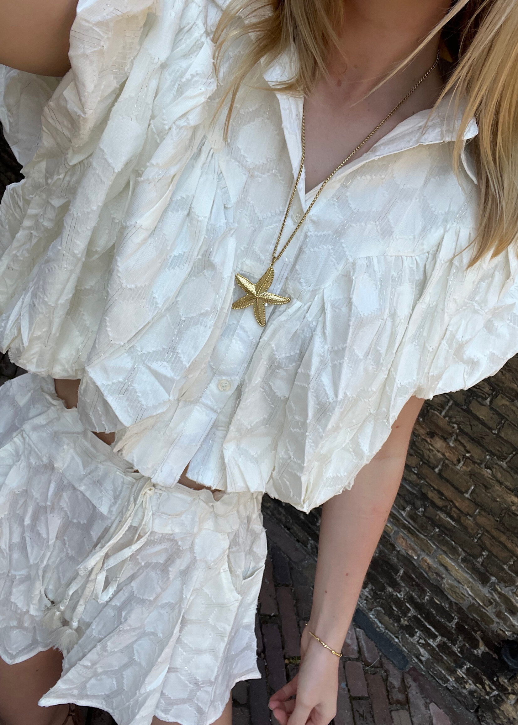 Flo Boutique Short Babet White