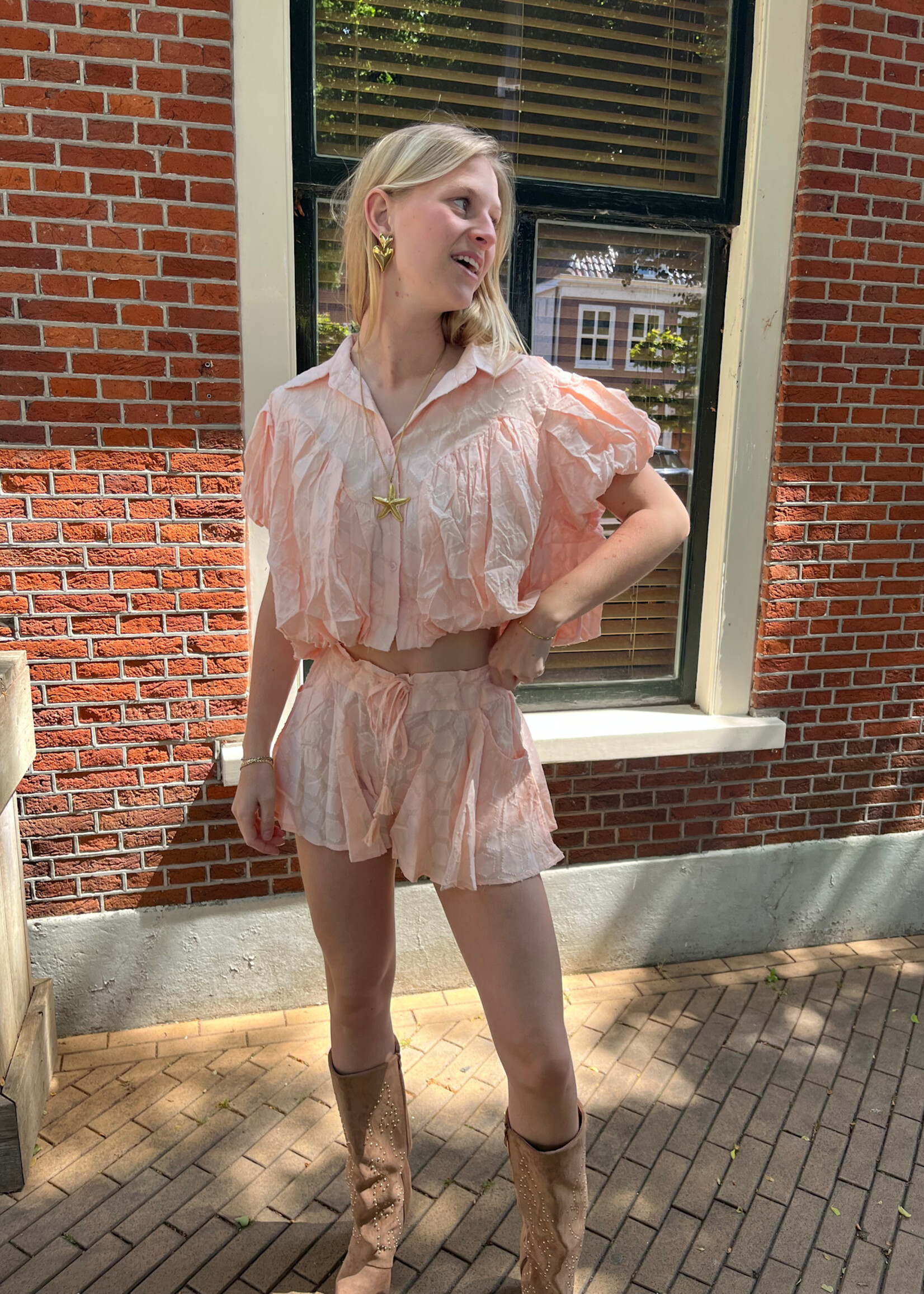 Flo Boutique Short Babet Pink