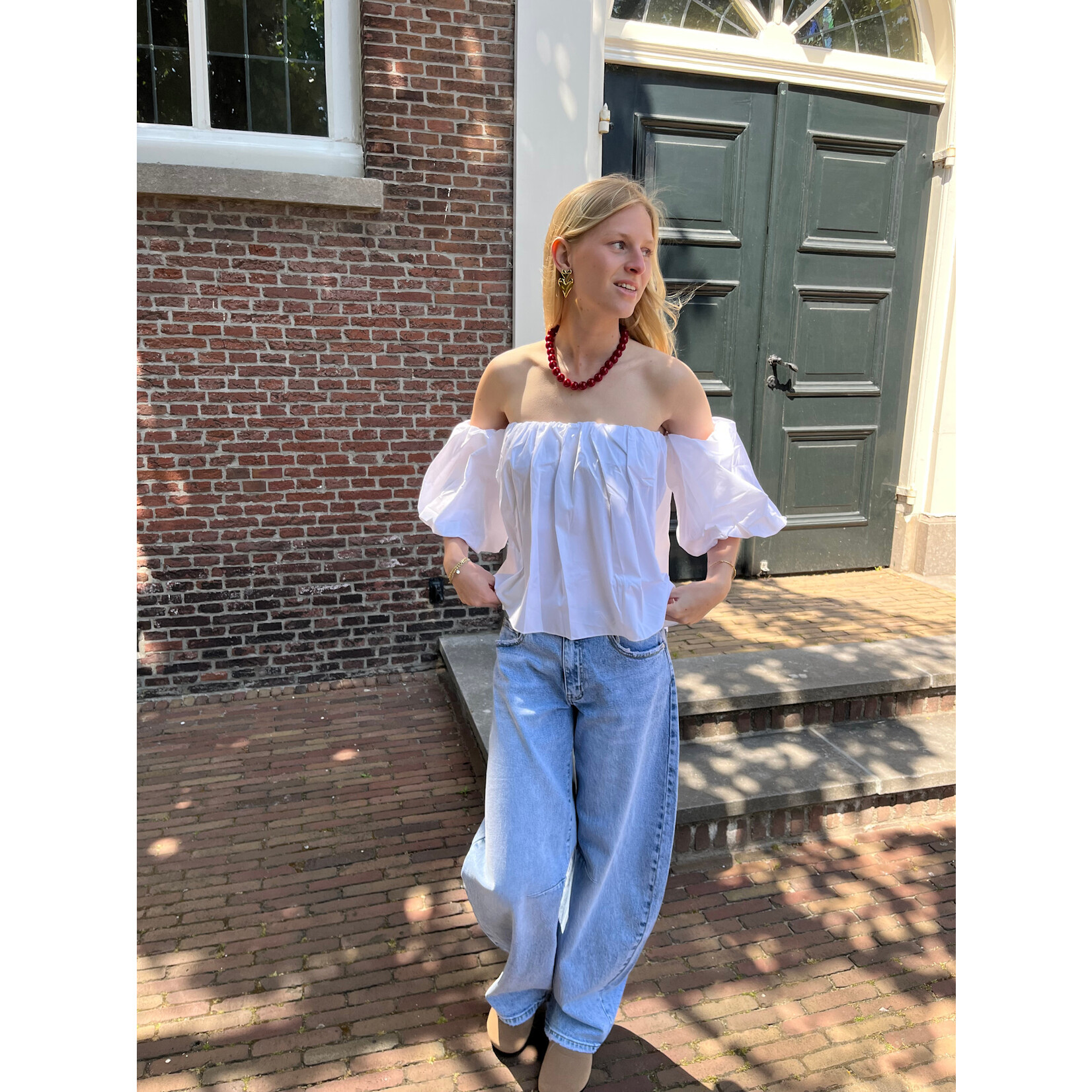 Flo Boutique Top Essie White