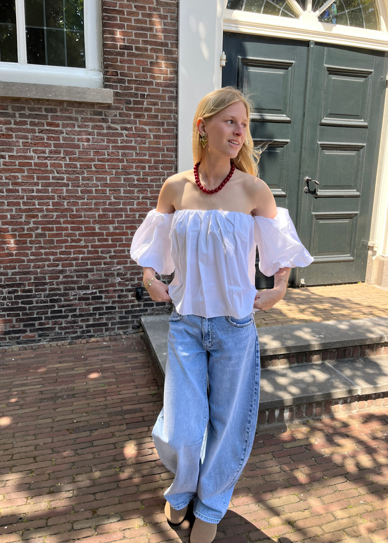 Flo Boutique Top Essie White