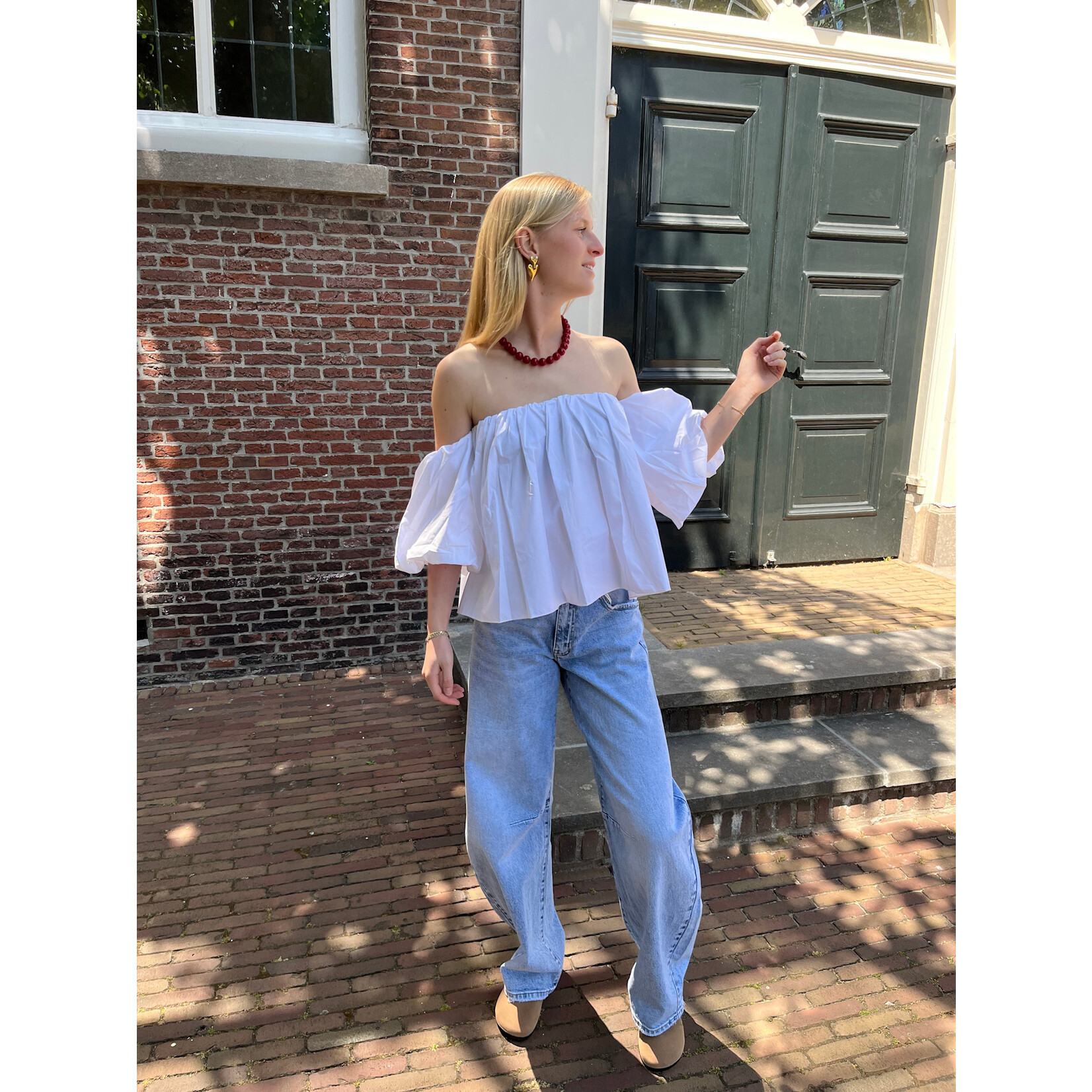 Flo Boutique Top Essie White