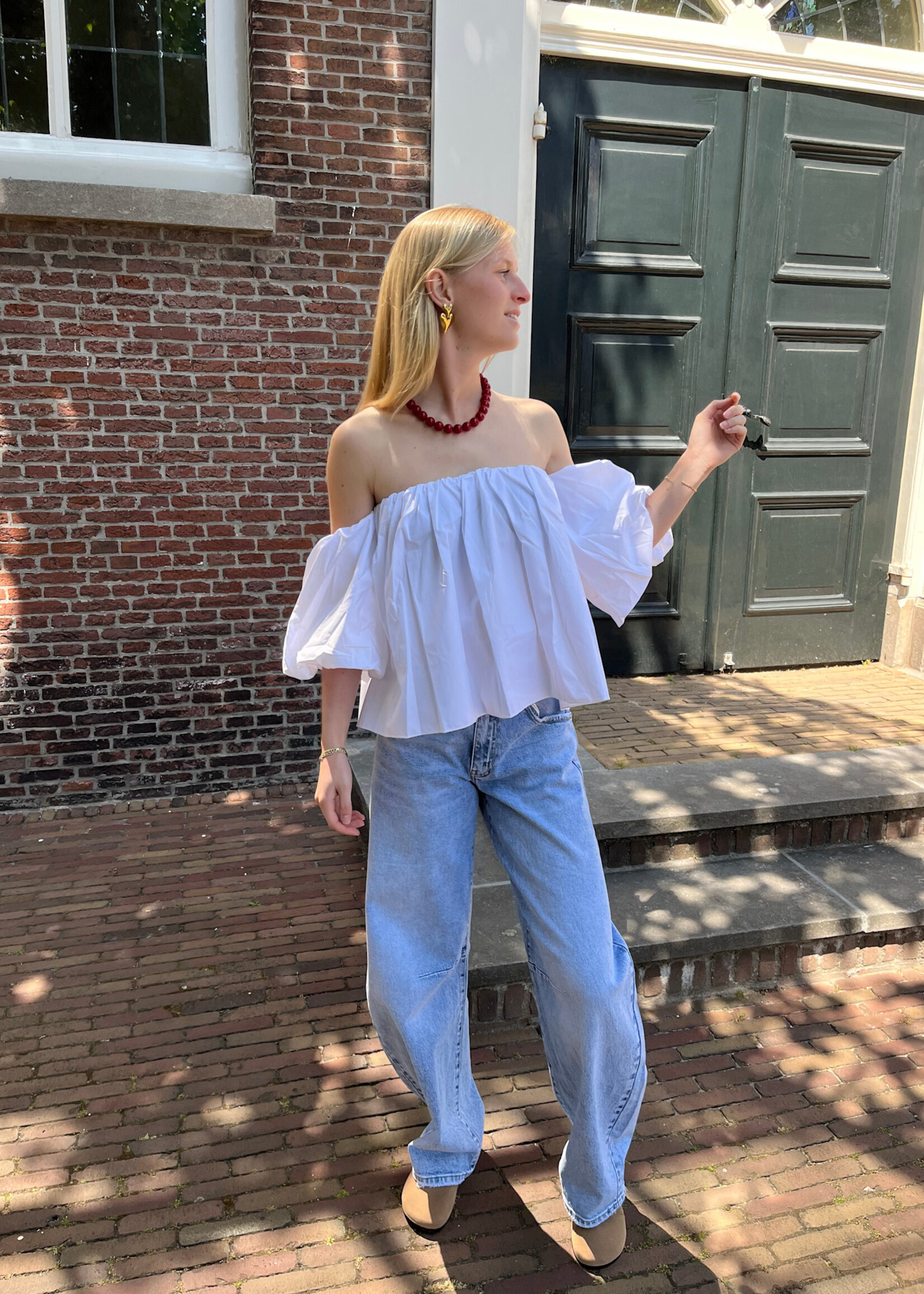 Flo Boutique Top Essie White