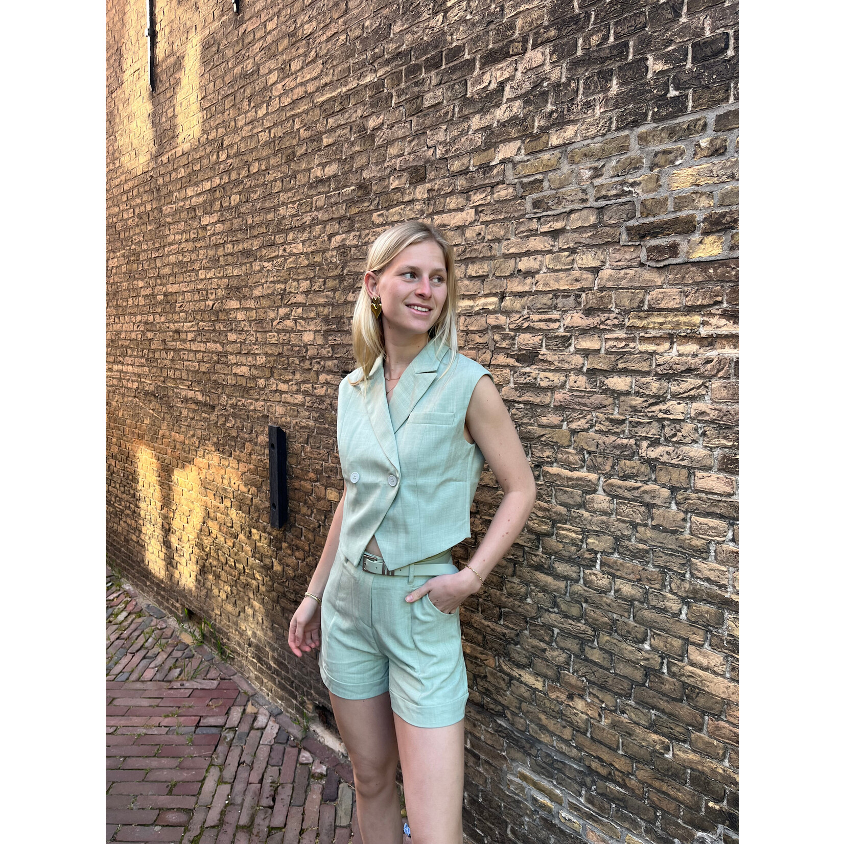 Flo Boutique Short Bibi Green