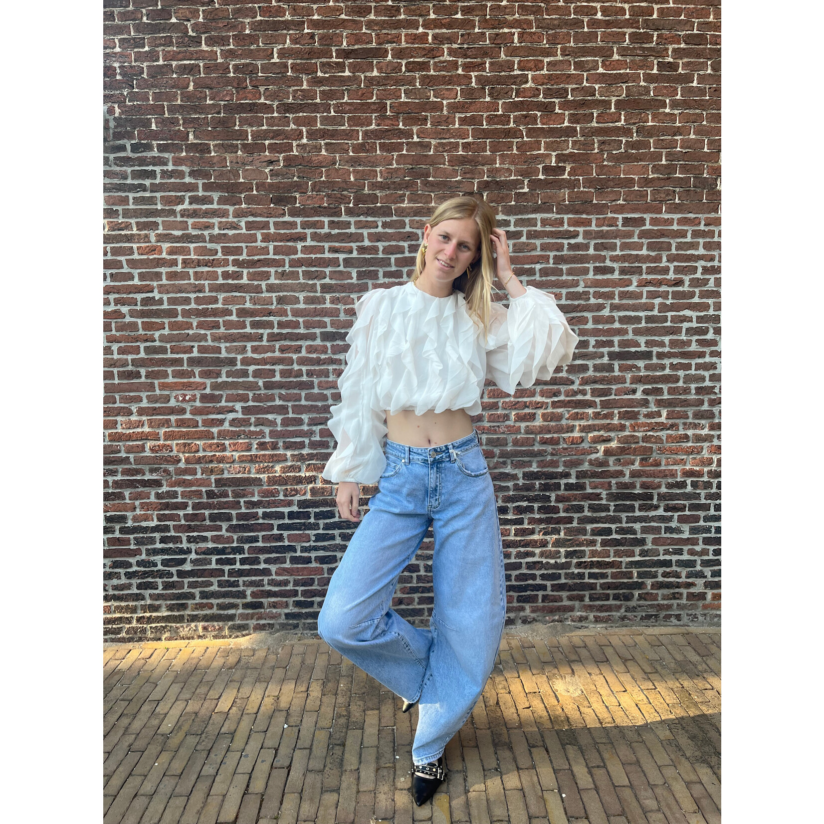 Flo Boutique Top Aline White