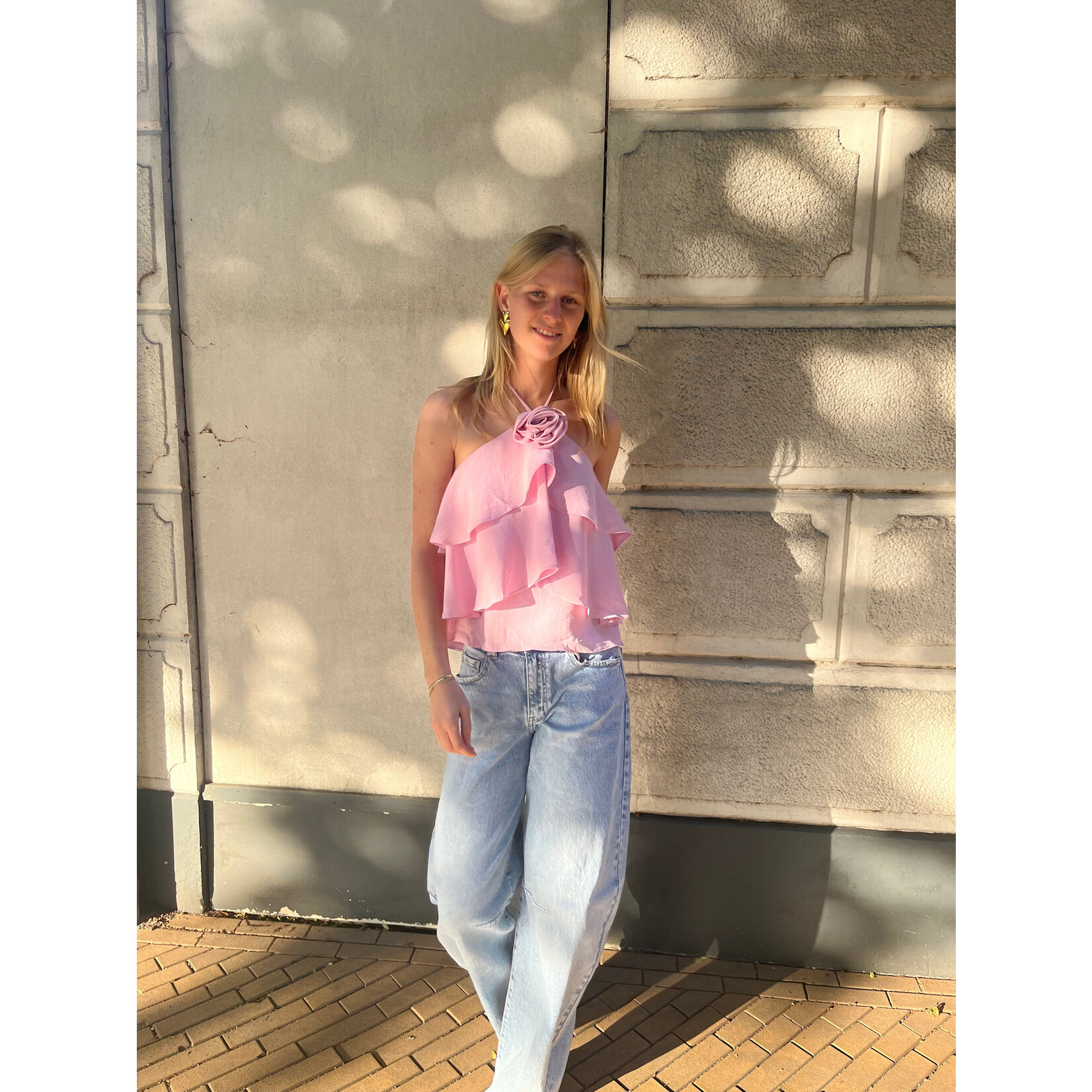 Flo Boutique Top Lou Pink