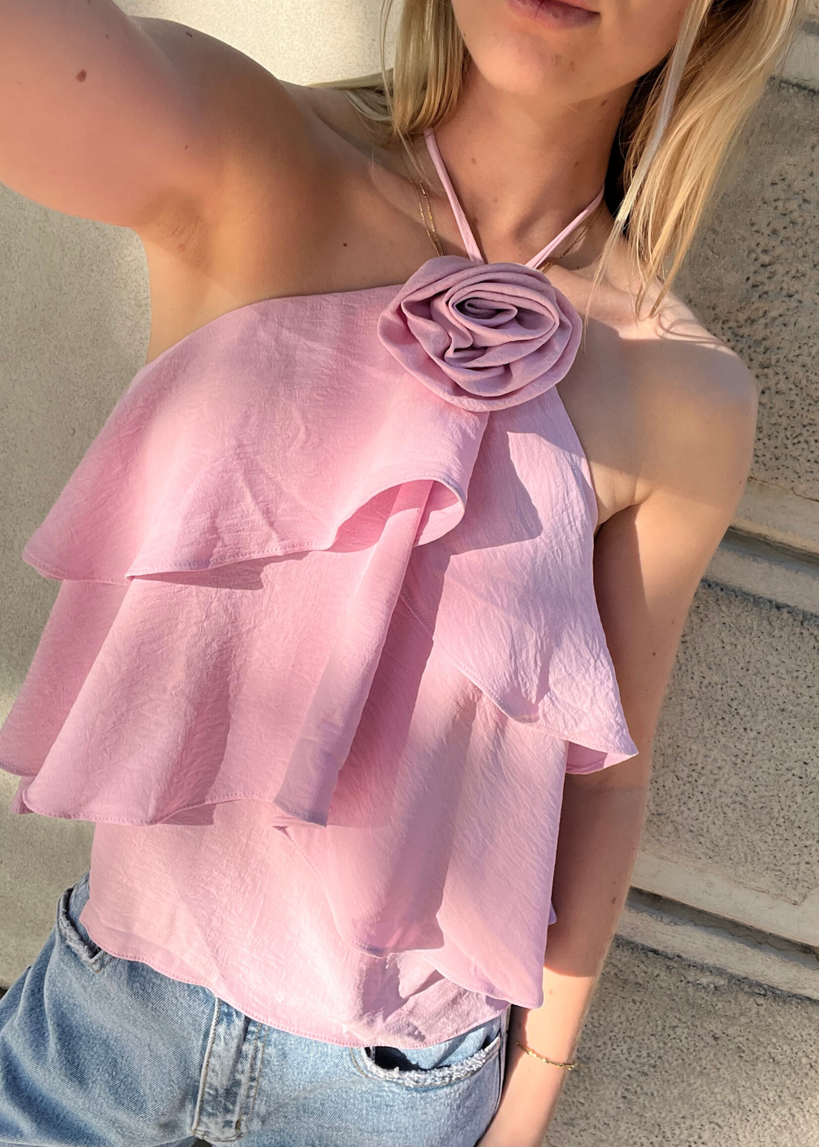Flo Boutique Top Lou Pink