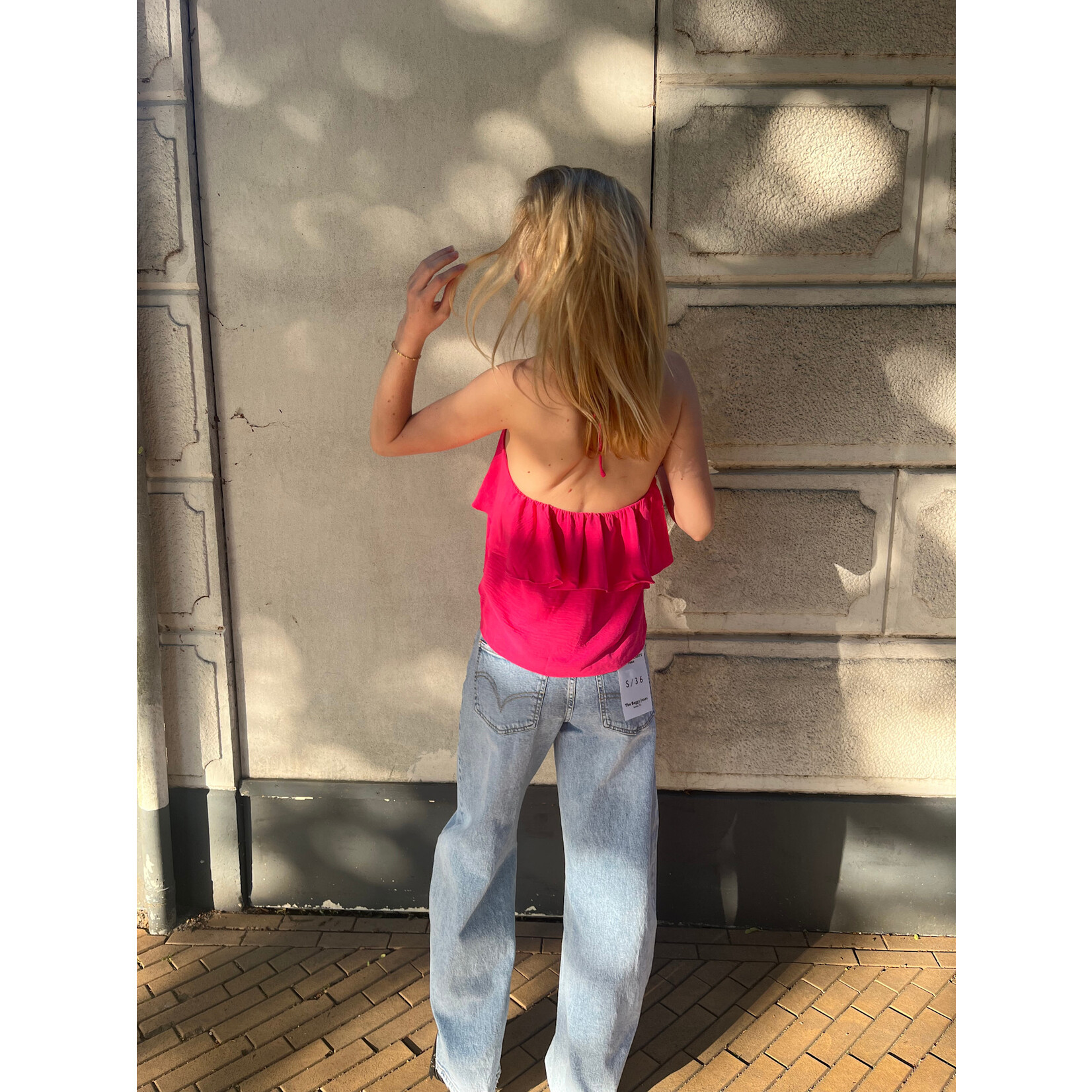 Flo Boutique Top Lou Fuchsia