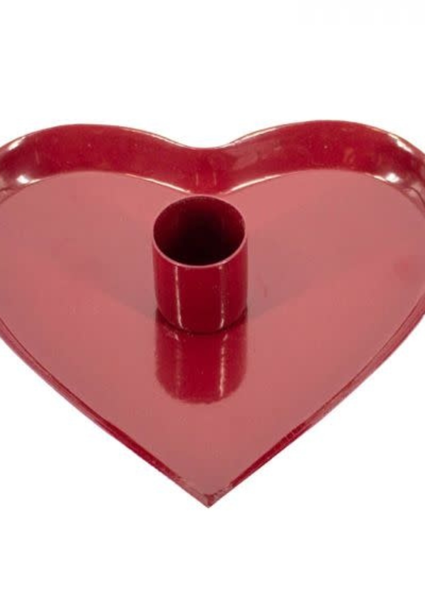 Kolony Kandelaar hart maroon