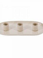 Kolony Kandelaar ovaal beige