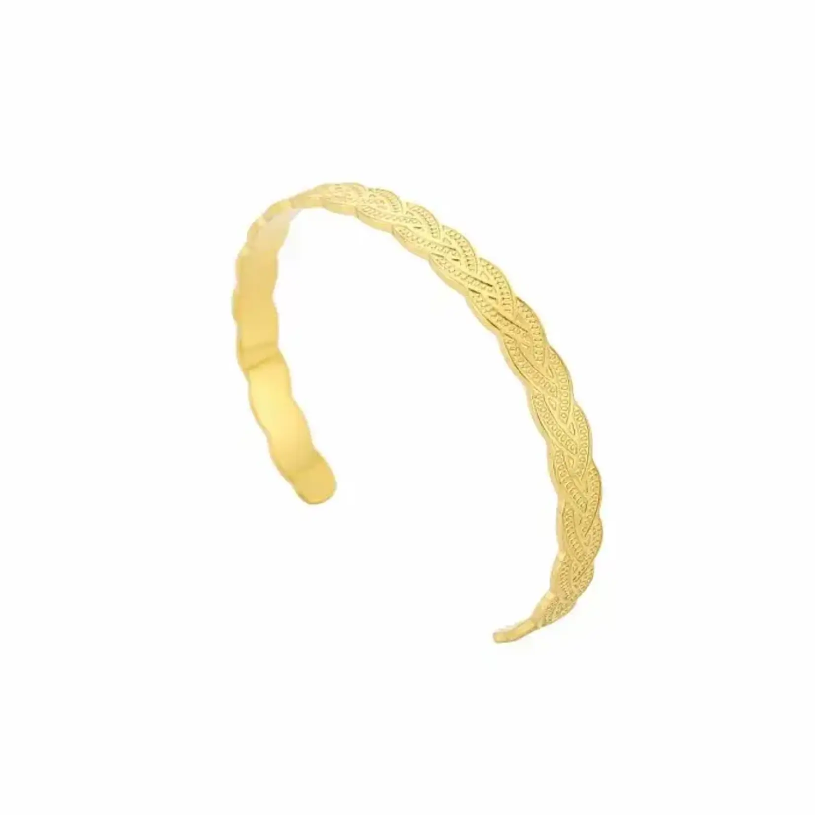 Flo Boutique Bangle Braid Goud