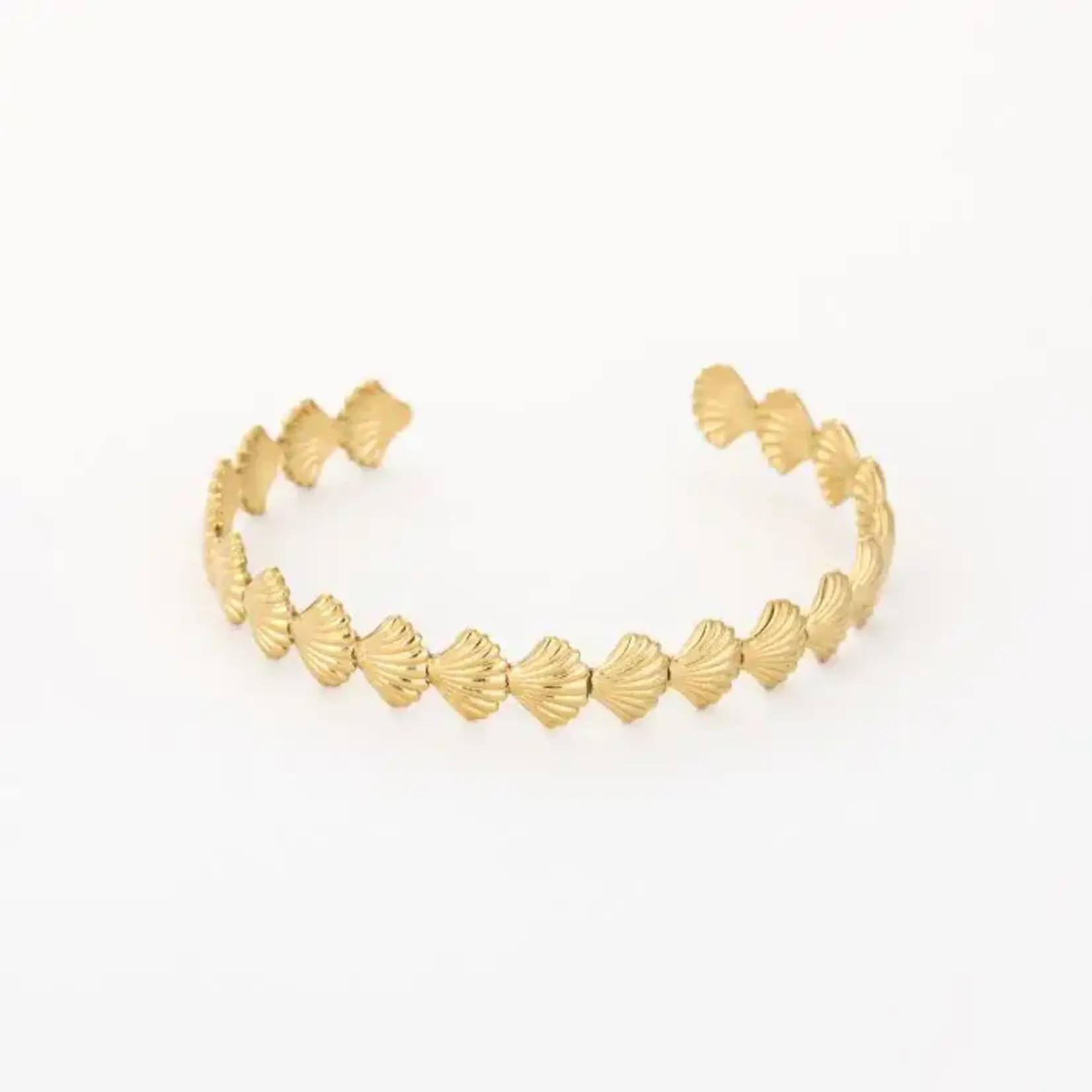 Flo Boutique Bangle Shells Goud