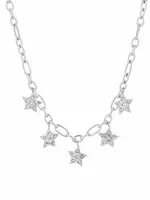 Flo Boutique Bedelketting stars with stones