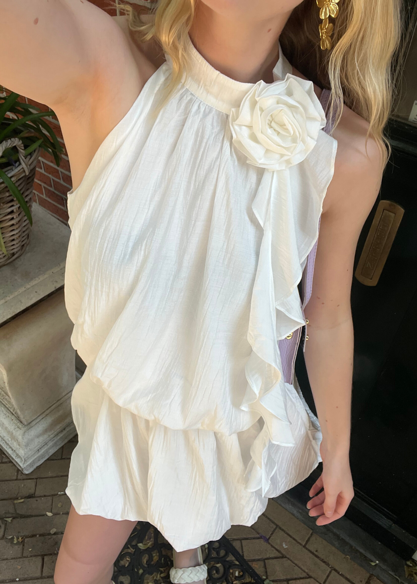 Flo Boutique Jurk Rose