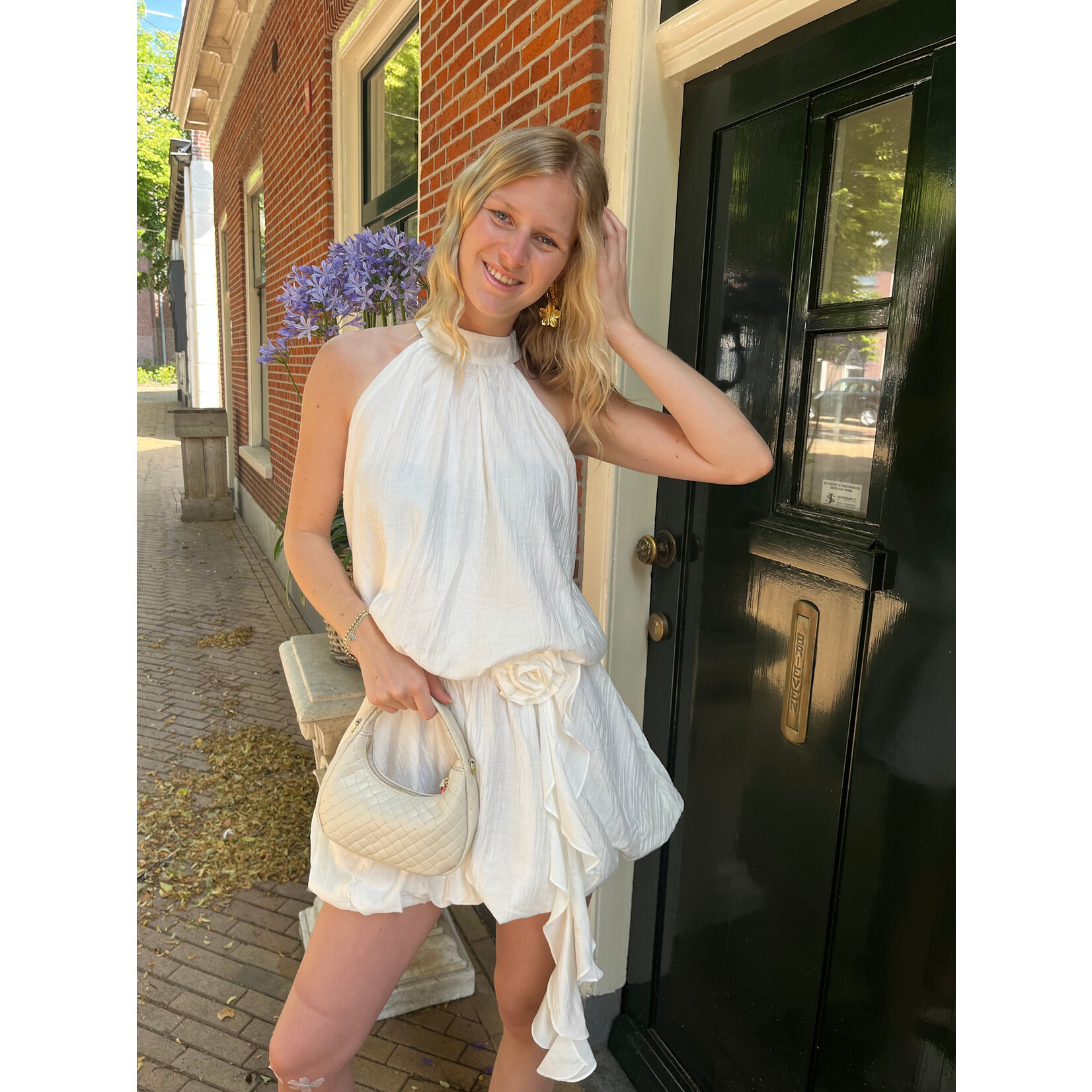 Flo Boutique Jurk Rose