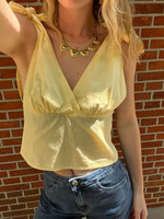 Flo Boutique Top Livia Yellow