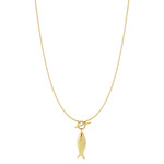 Flo Boutique Necklace Long Fish