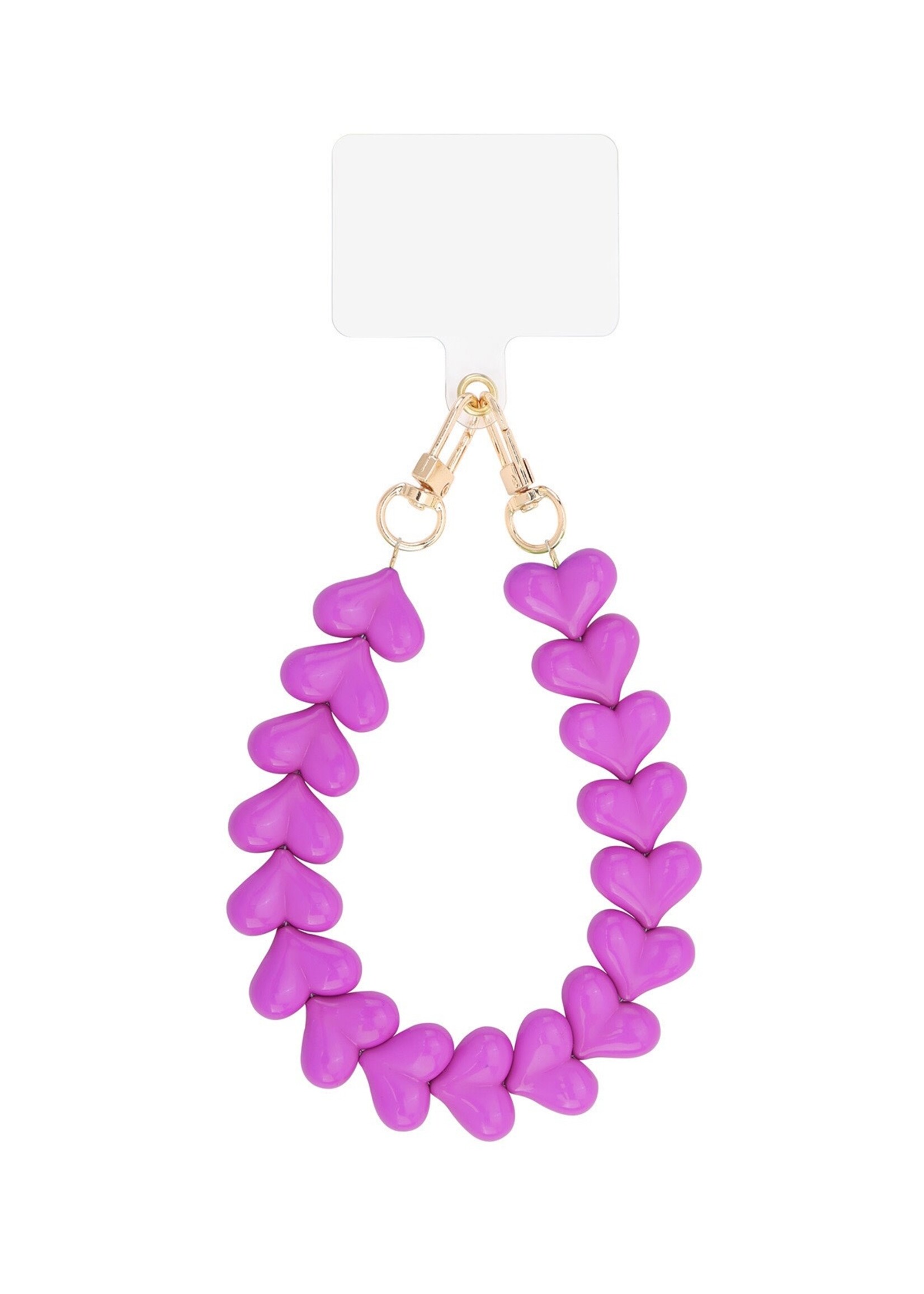 Flo Boutique Telefoonkoord Colourful Hearts