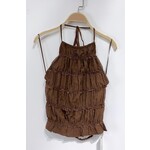 Flo Boutique Top Hannah Choco