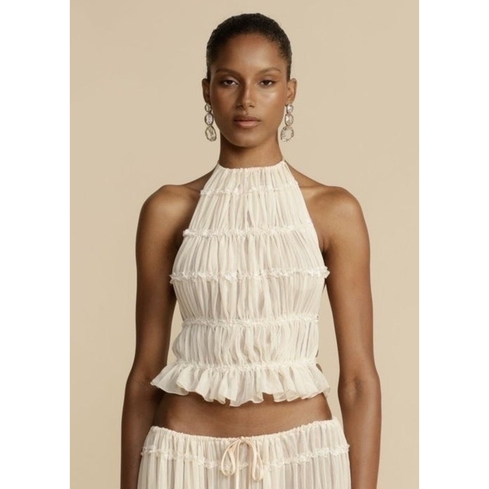 Flo Boutique Top Hannah Choco