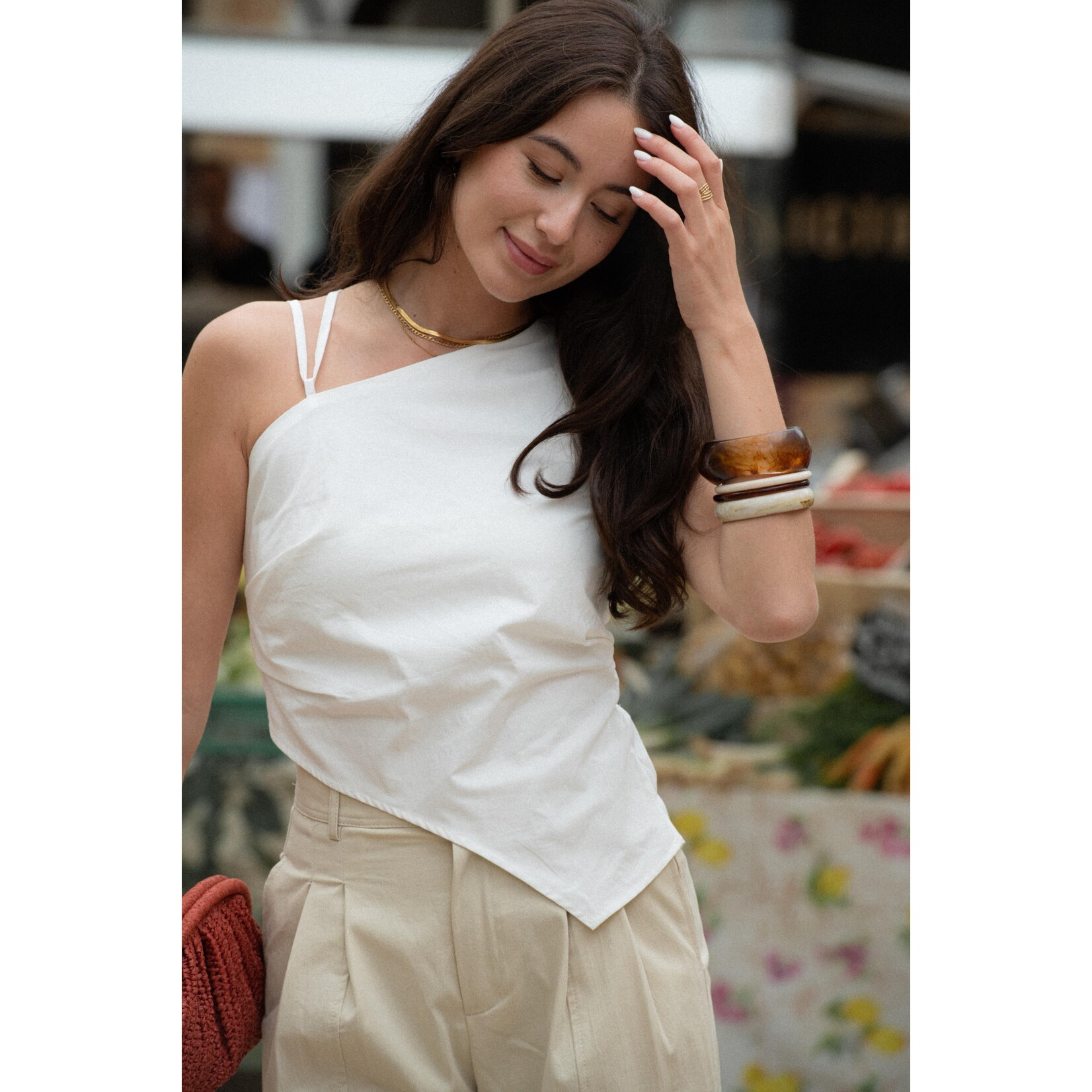 Flo Boutique Top Kimmy White